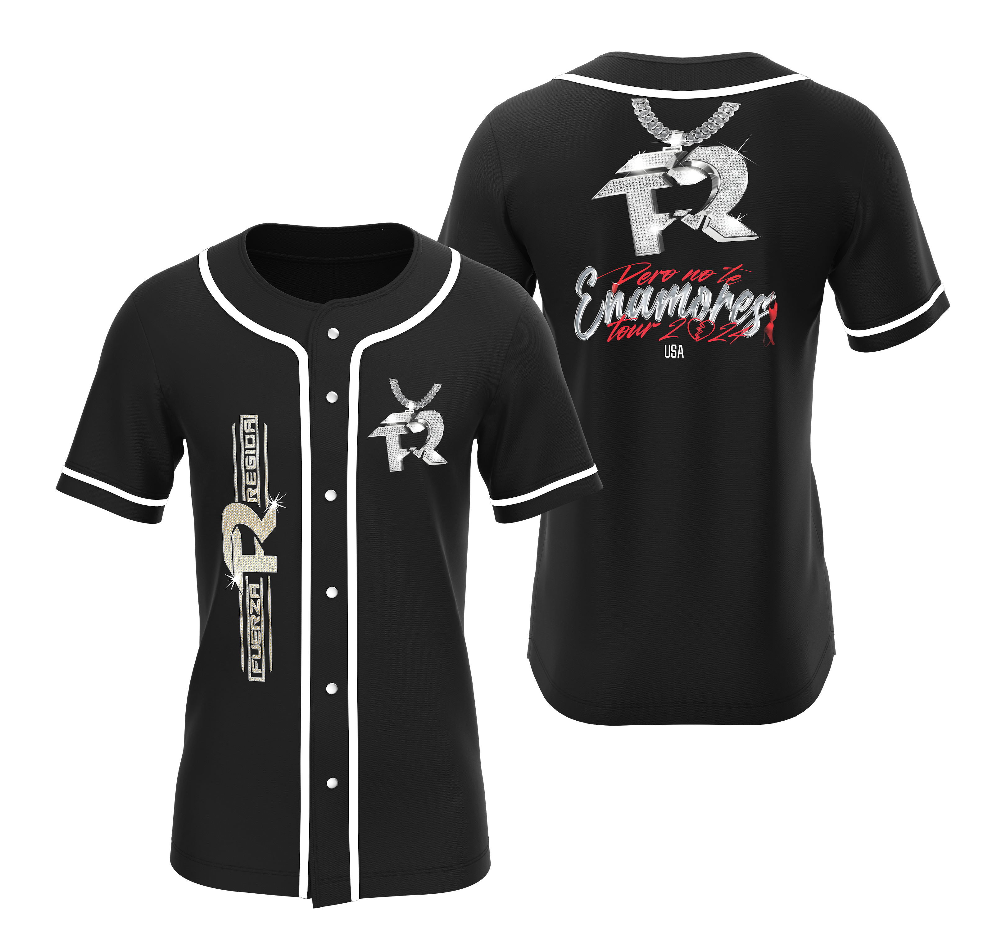 Fuerza Regida Pero No Te Enamores Tour 2024 Jersey
