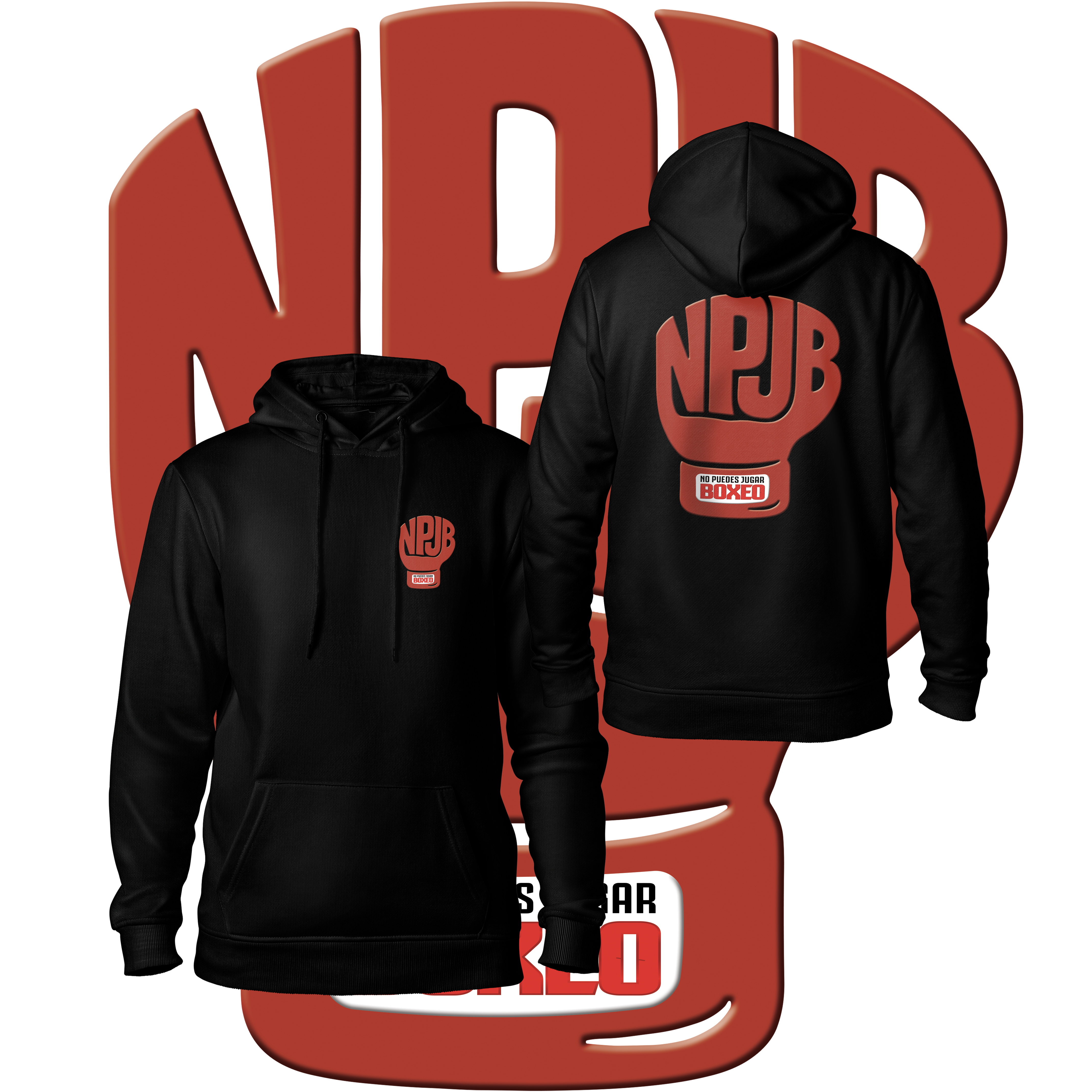 NPJB Boxing Hoodie | Premium Fight Apparel