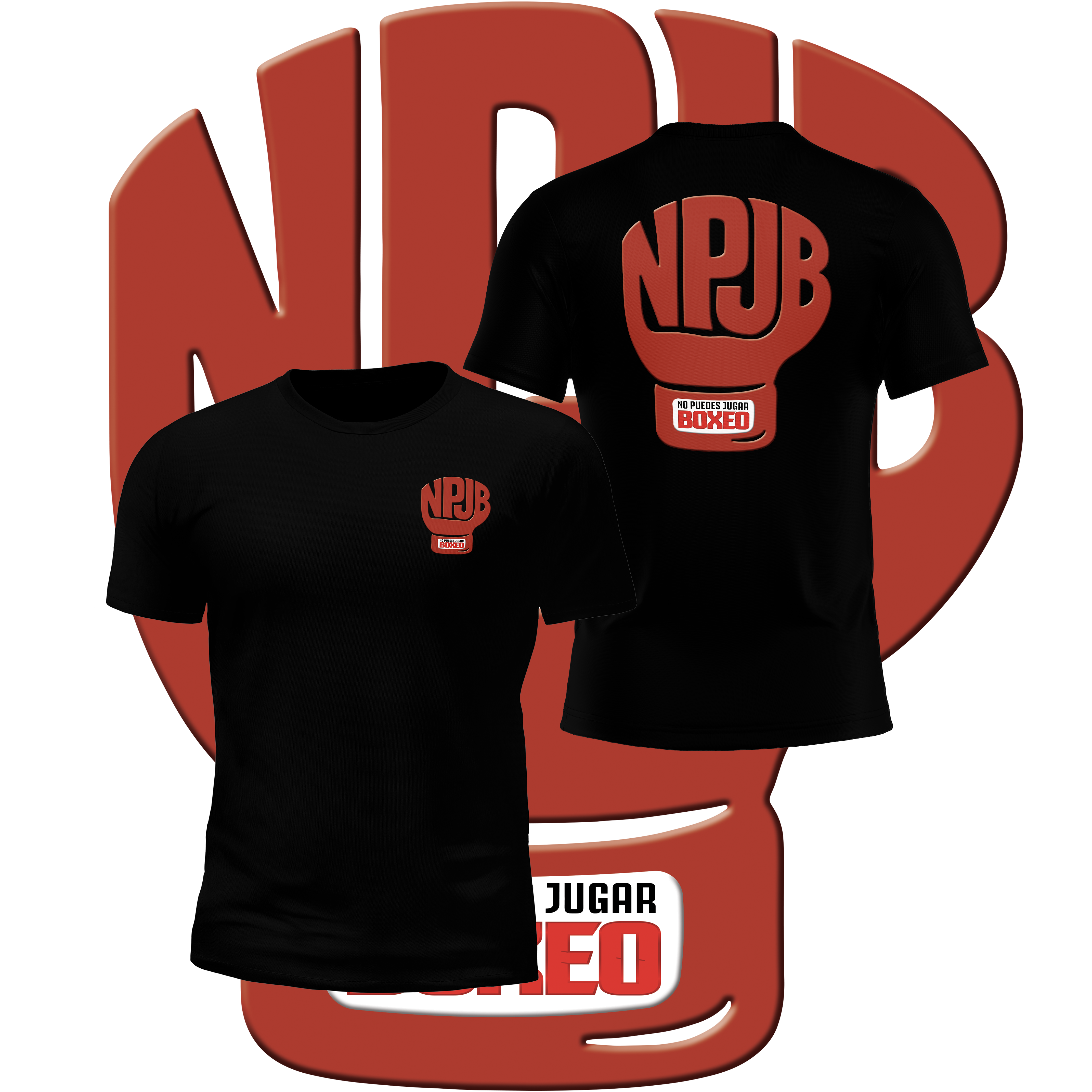 NPJB Boxing T-Shirt | Premium Fight Apparel