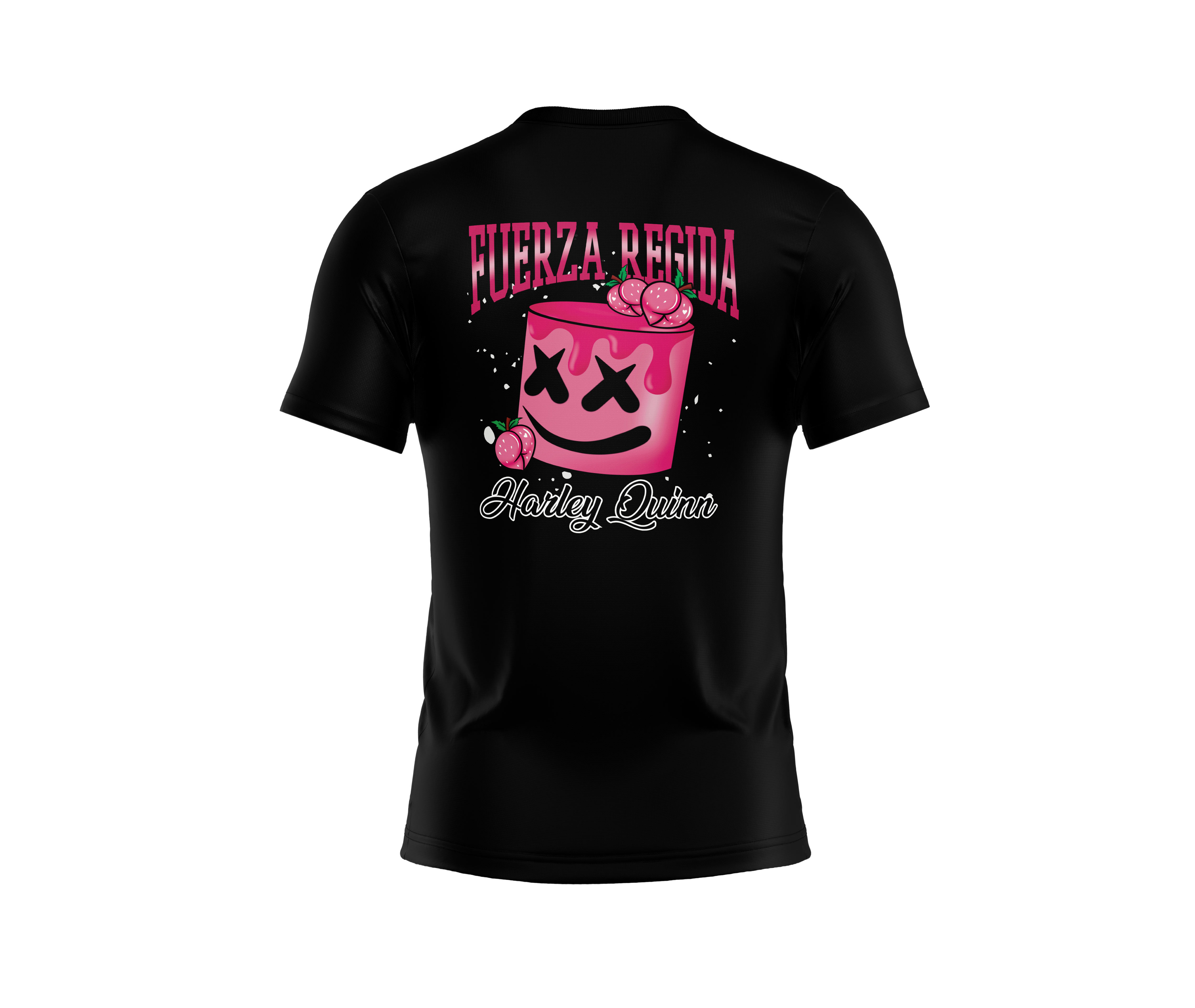 Fuerza Regida Marshmello Front and Back Design Tee