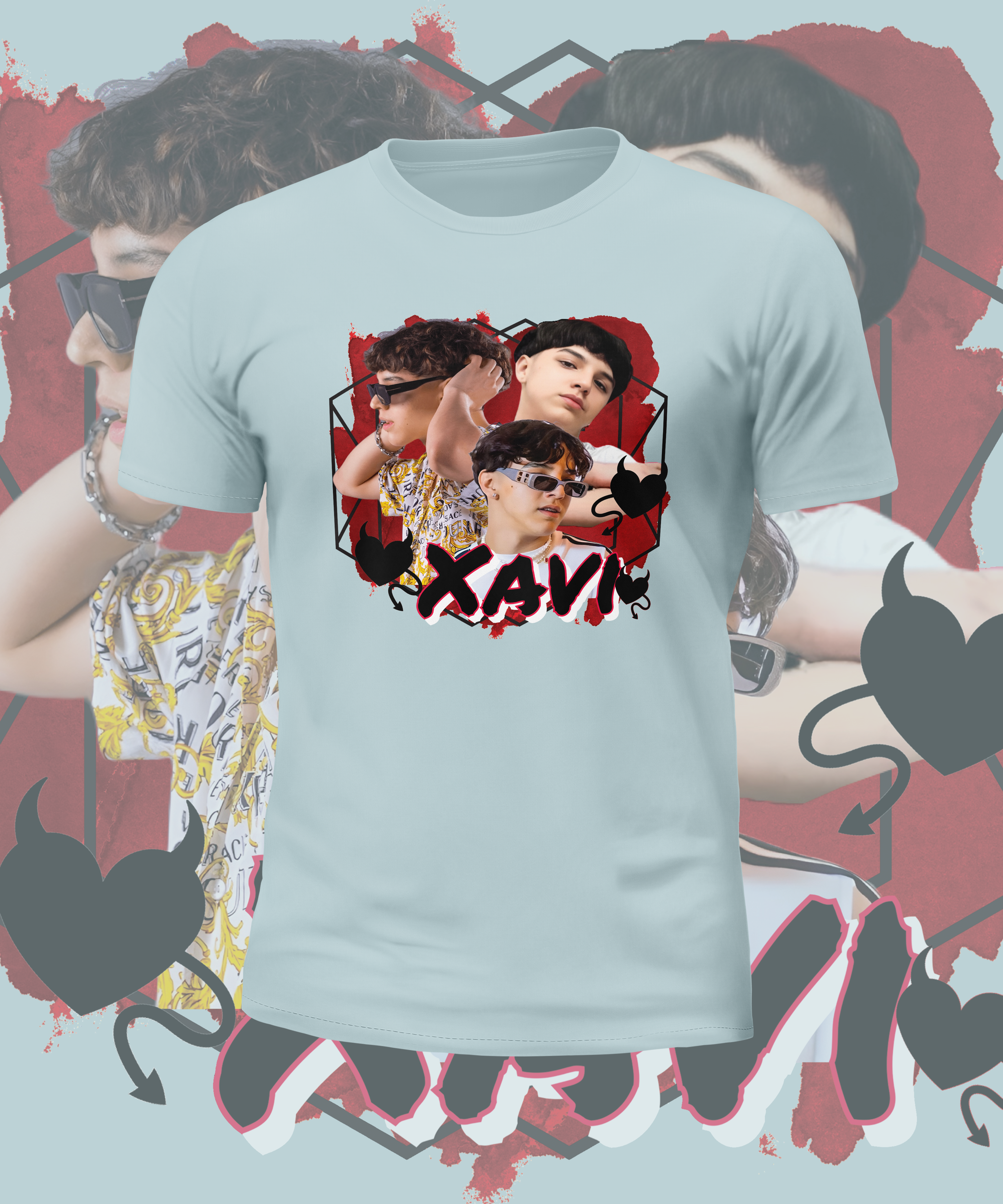 Xavi Graphic Tee, Concert Merch, Fan Merch