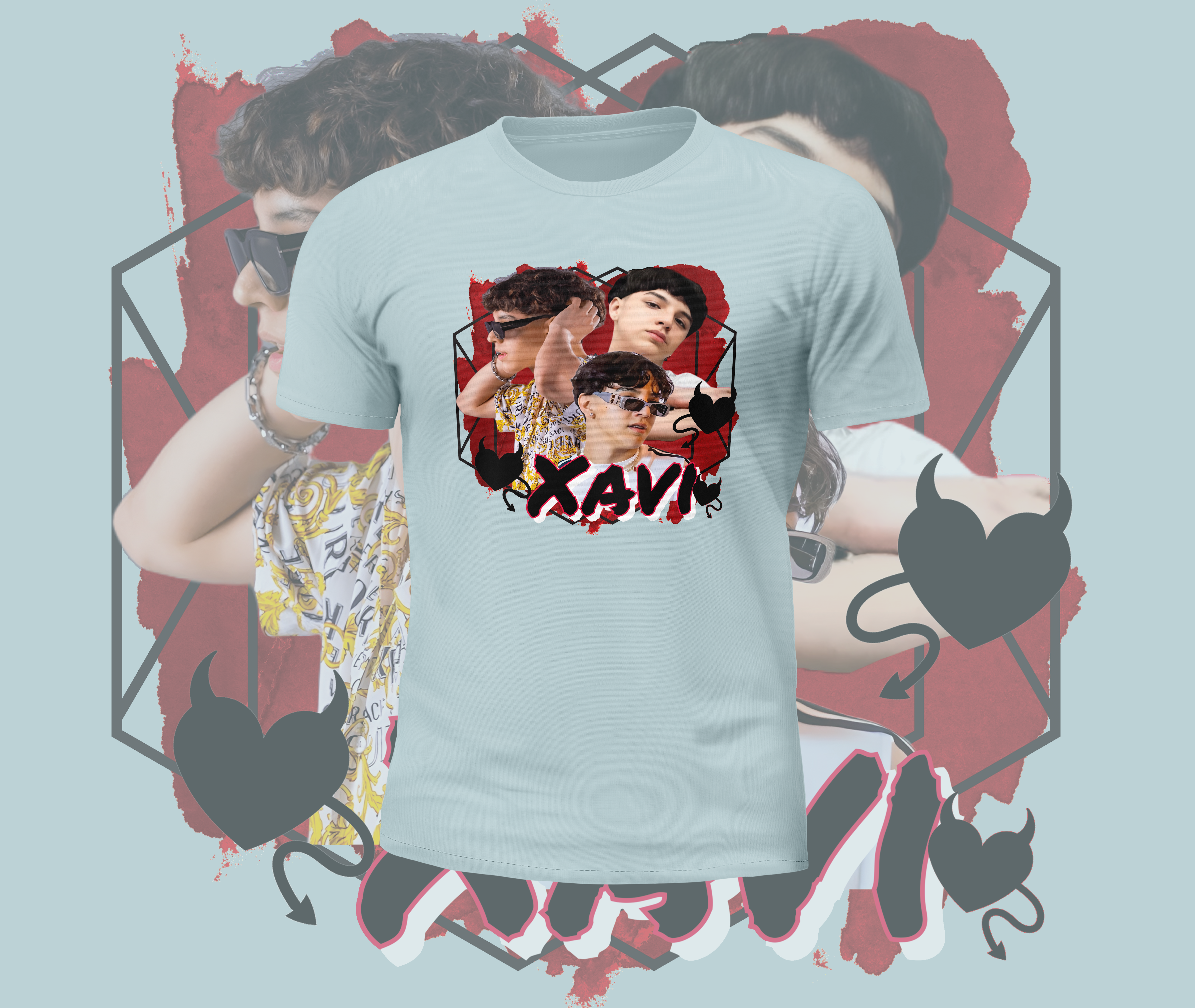 Xavi Graphic Tee, Concert Merch, Fan Merch