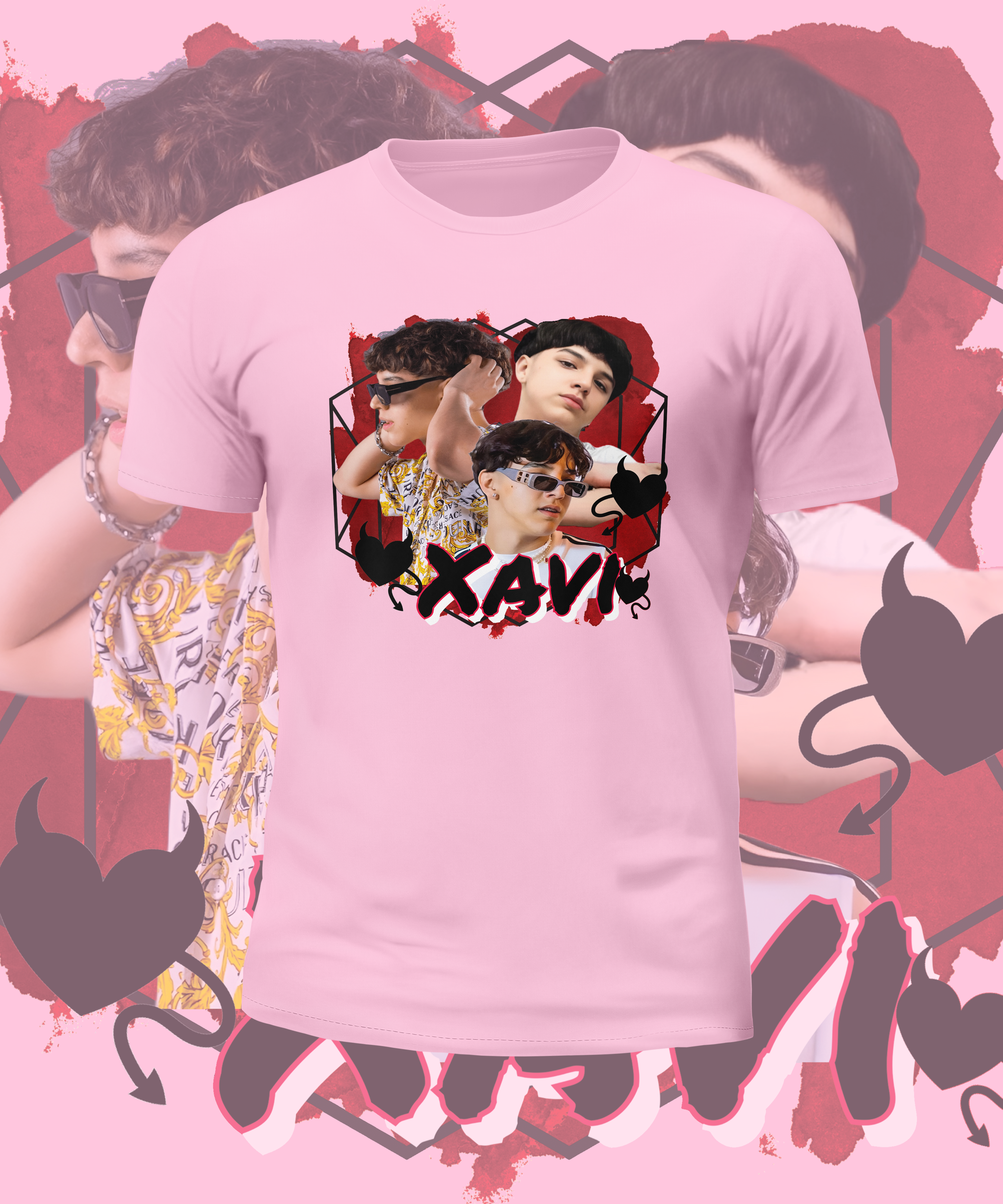 Xavi Graphic Tee, Concert Merch, Fan Merch