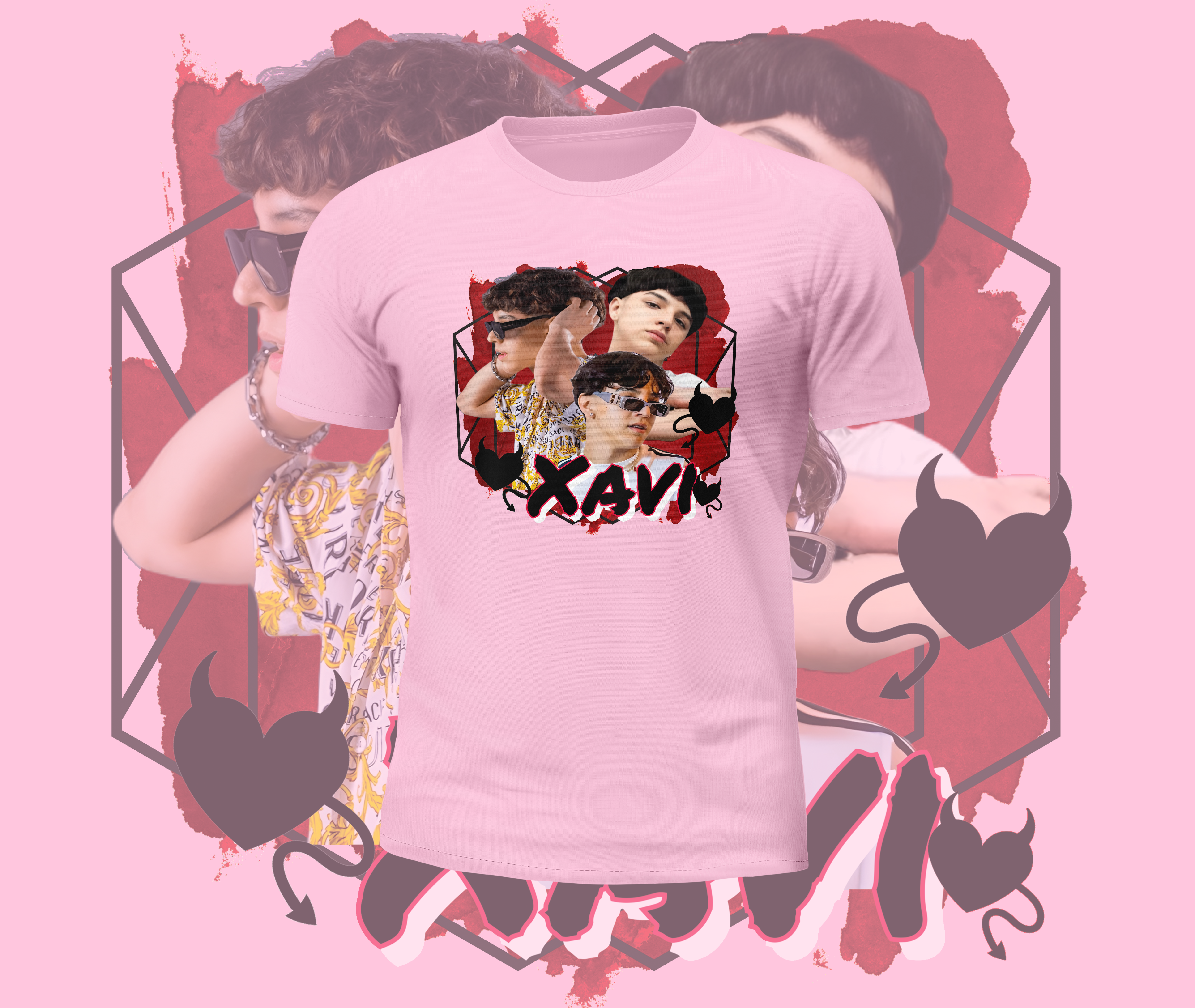 Xavi Graphic Tee, Concert Merch, Fan Merch