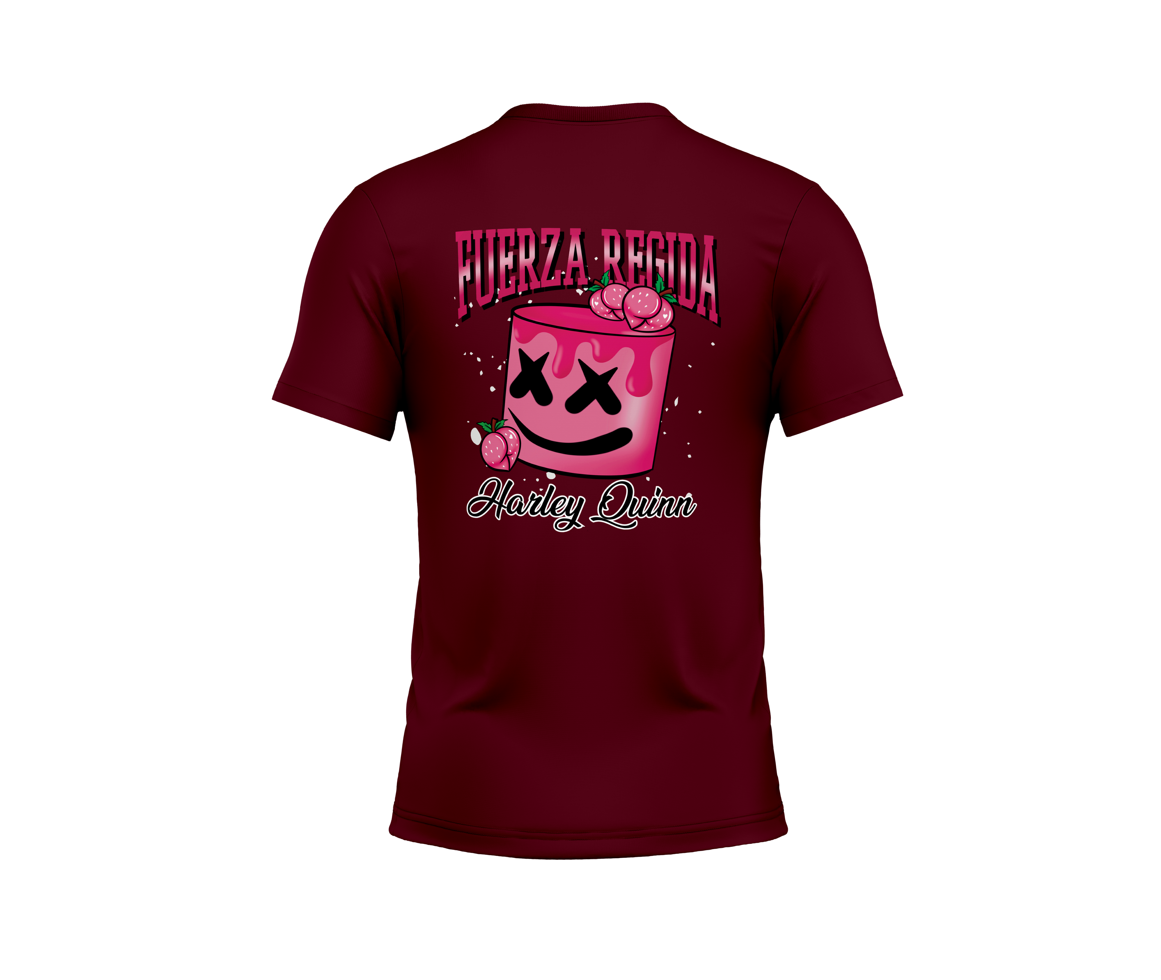 Fuerza Regida Marshmello Front and Back Design Tee