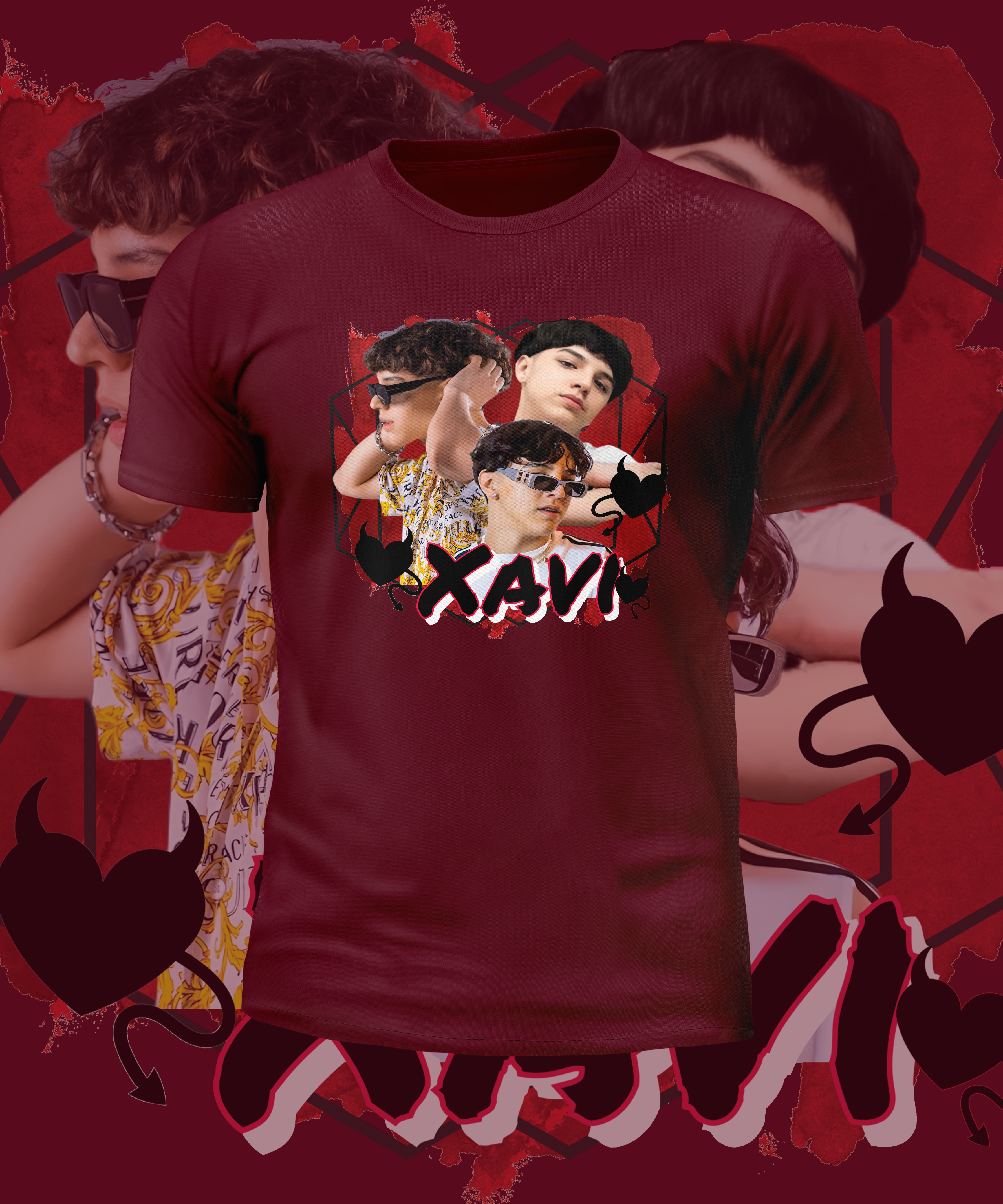 Xavi Graphic Tee, Concert Merch, Fan Merch