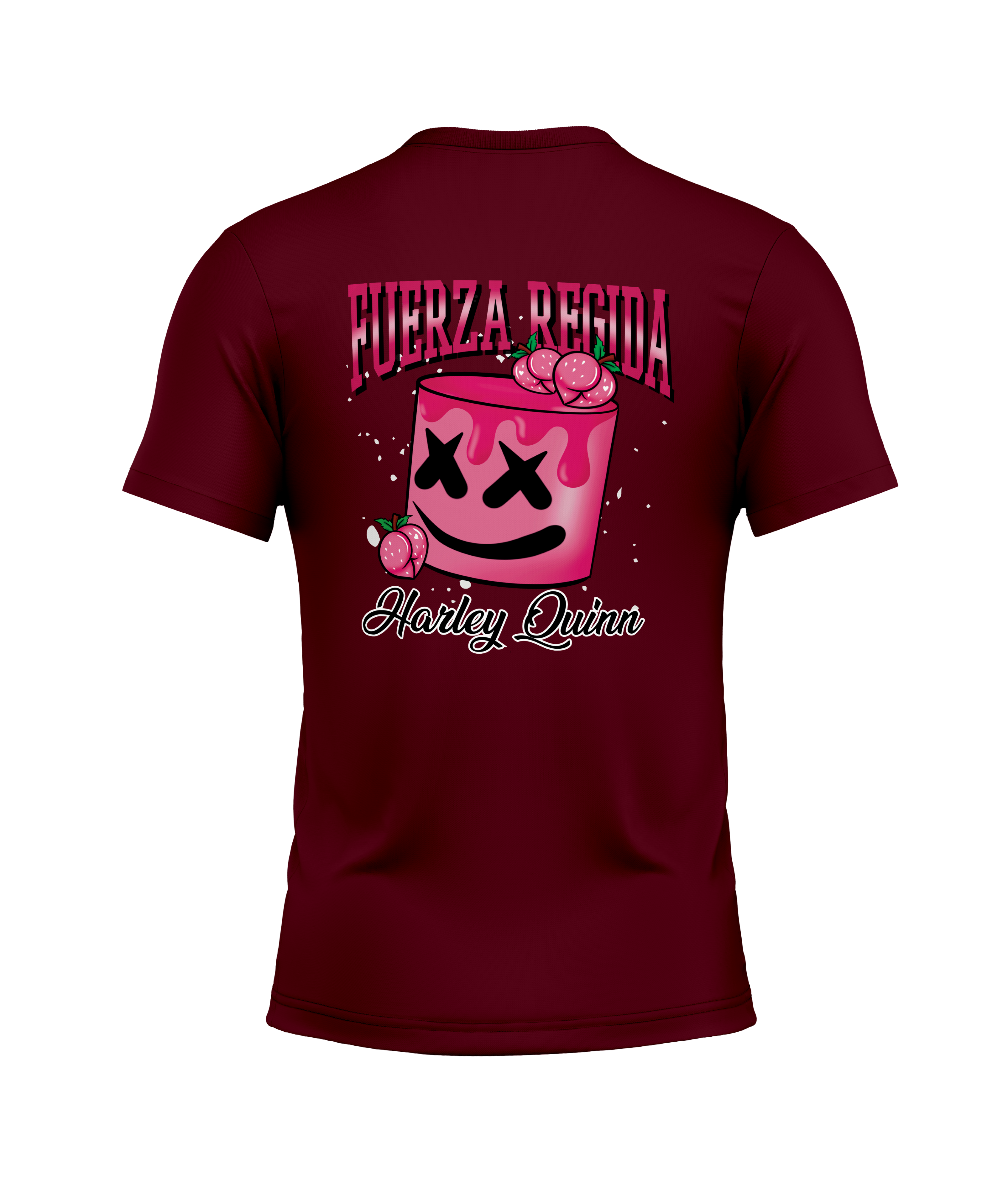 Fuerza Regida Marshmello Front and Back Design Tee