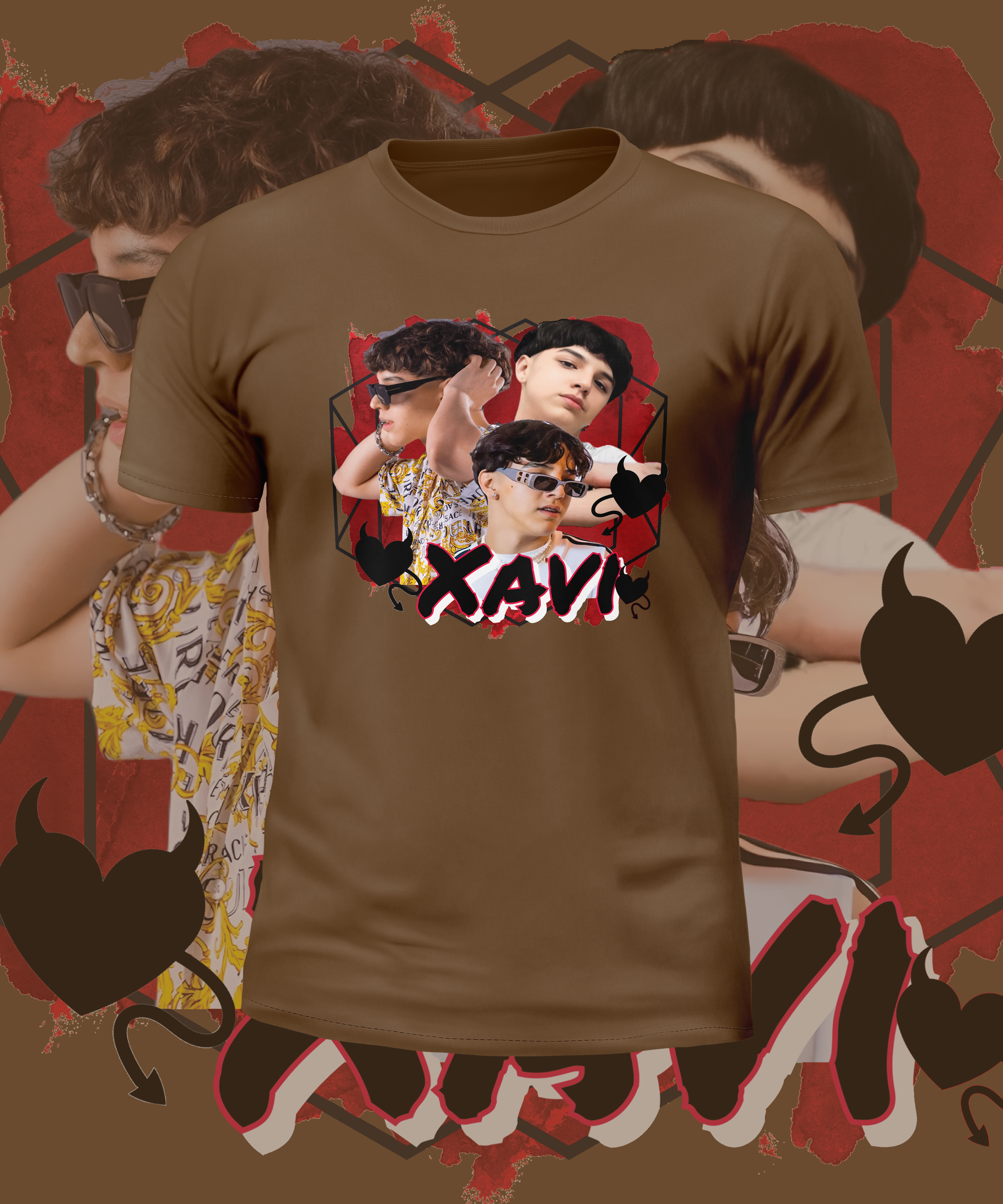 Xavi Graphic Tee, Concert Merch, Fan Merch