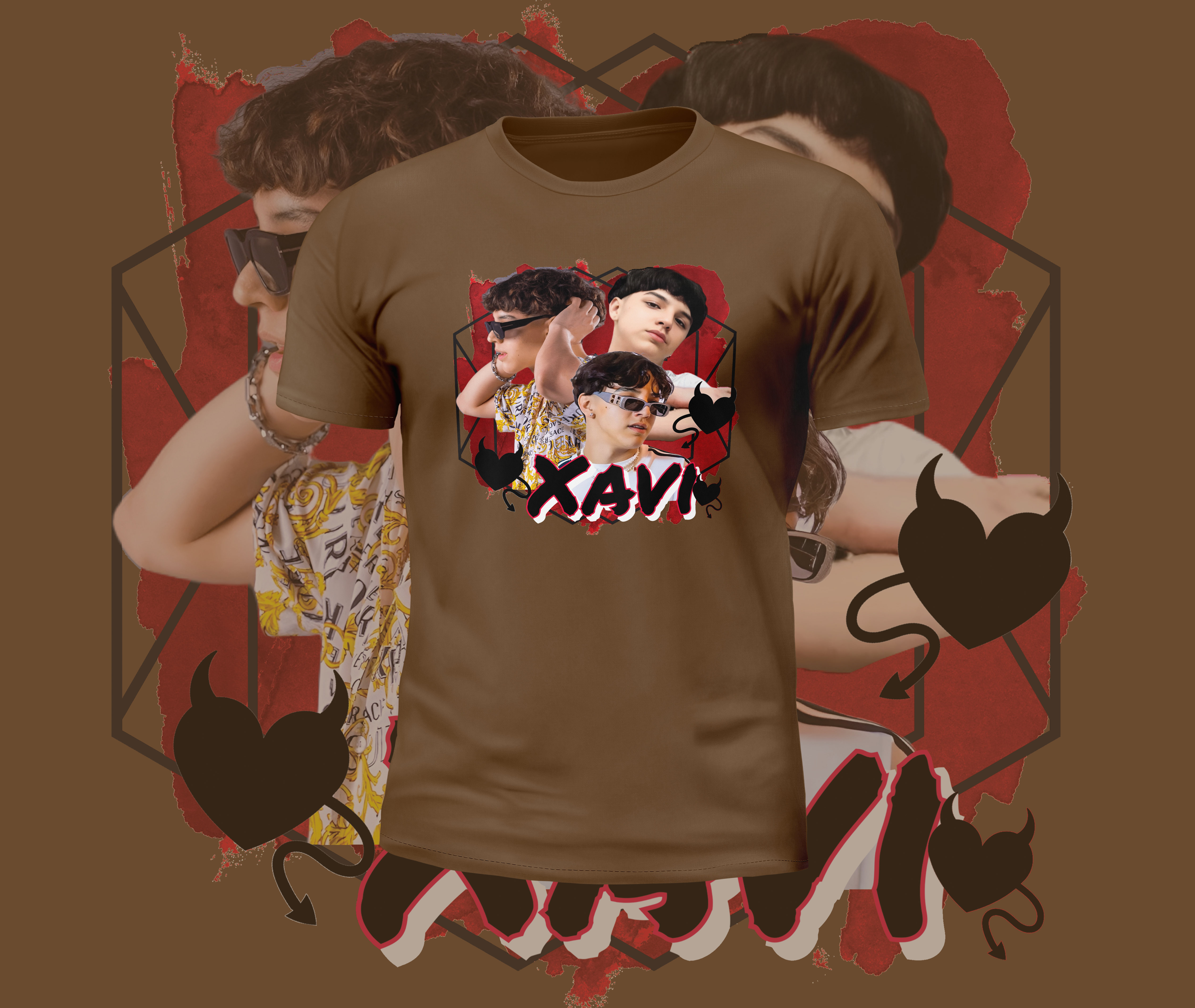 Xavi Graphic Tee, Concert Merch, Fan Merch