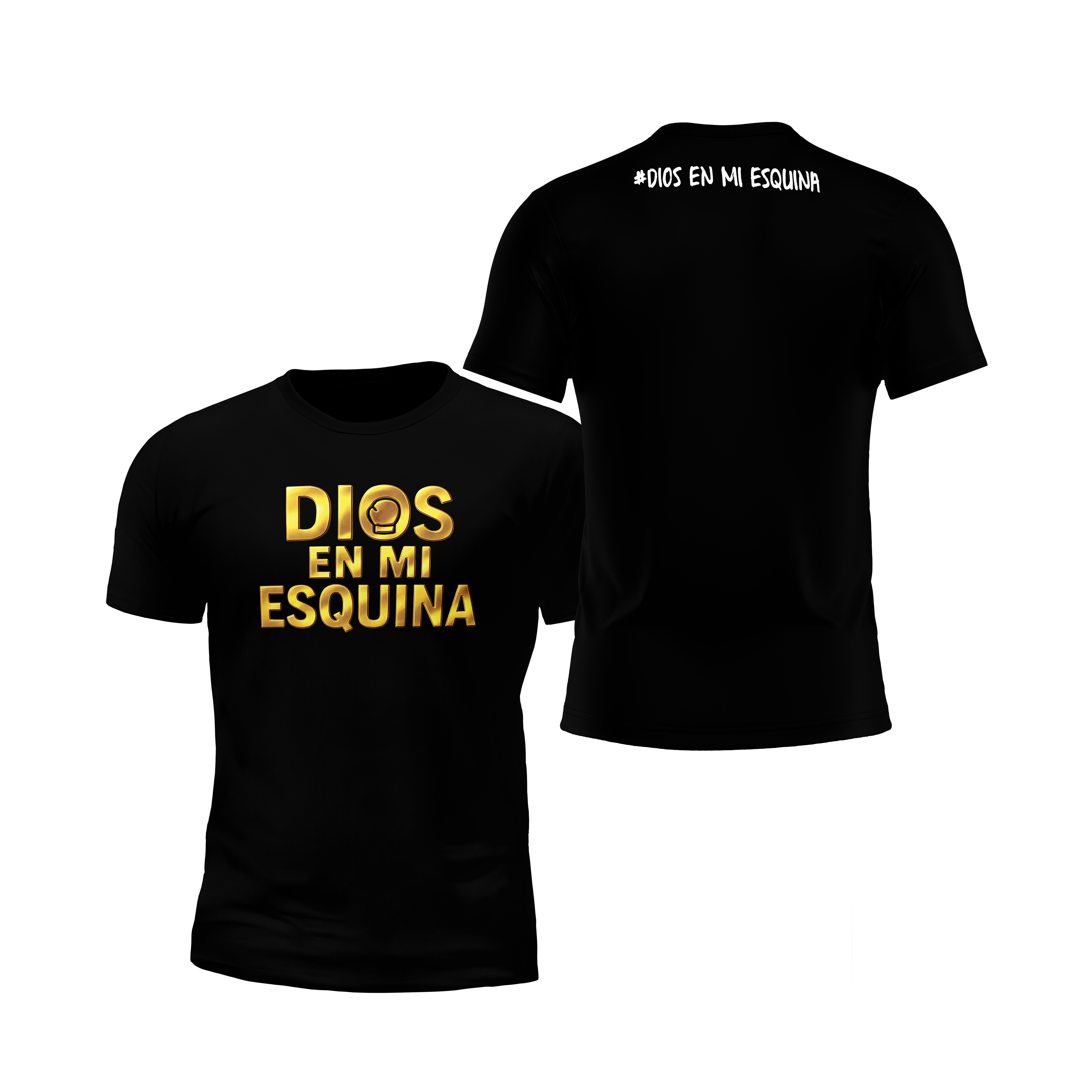 DIOS EN MI ESQUINA Boxing T-Shirt | Never Fight Alone Tee