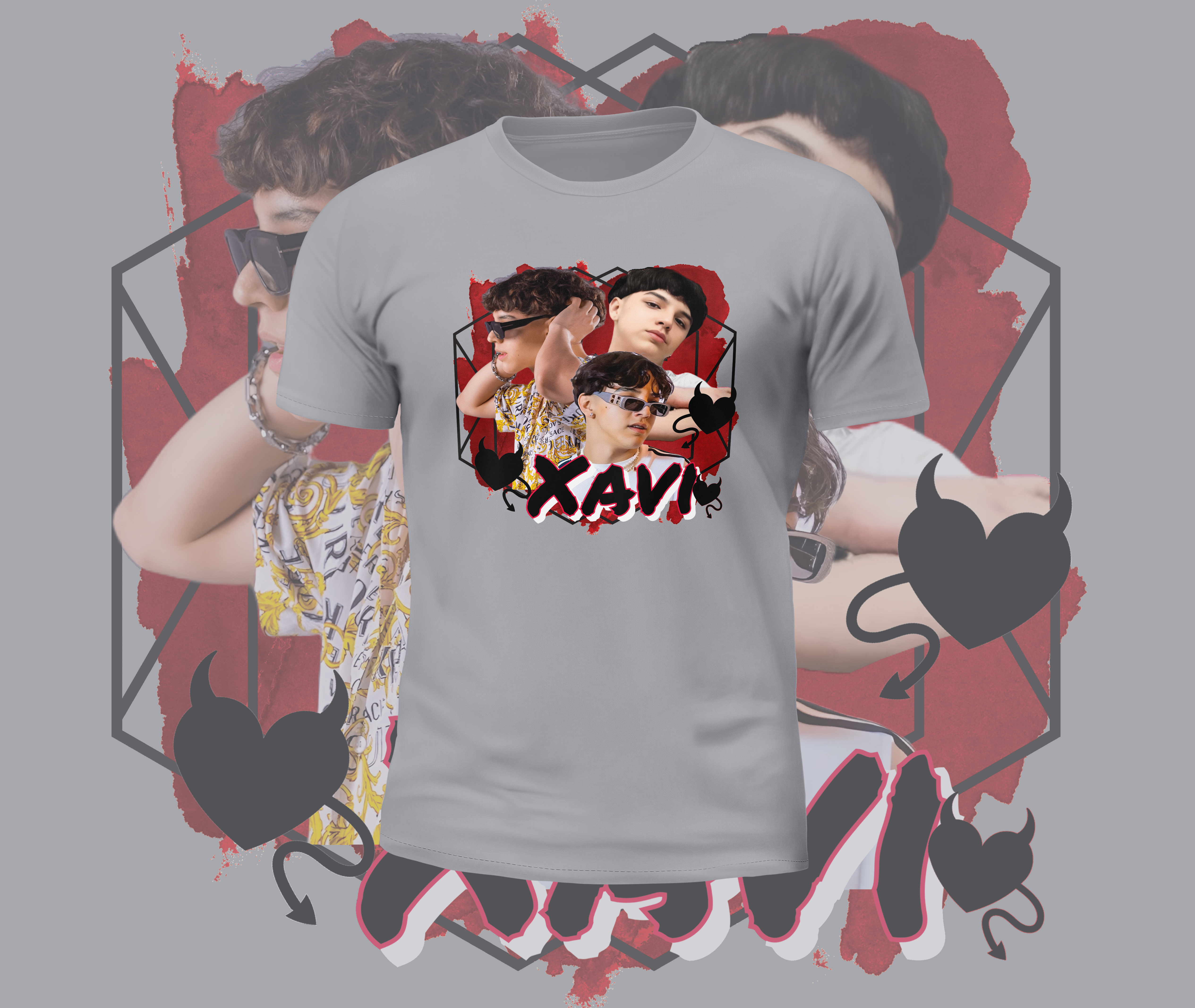 Xavi Graphic Tee, Concert Merch, Fan Merch