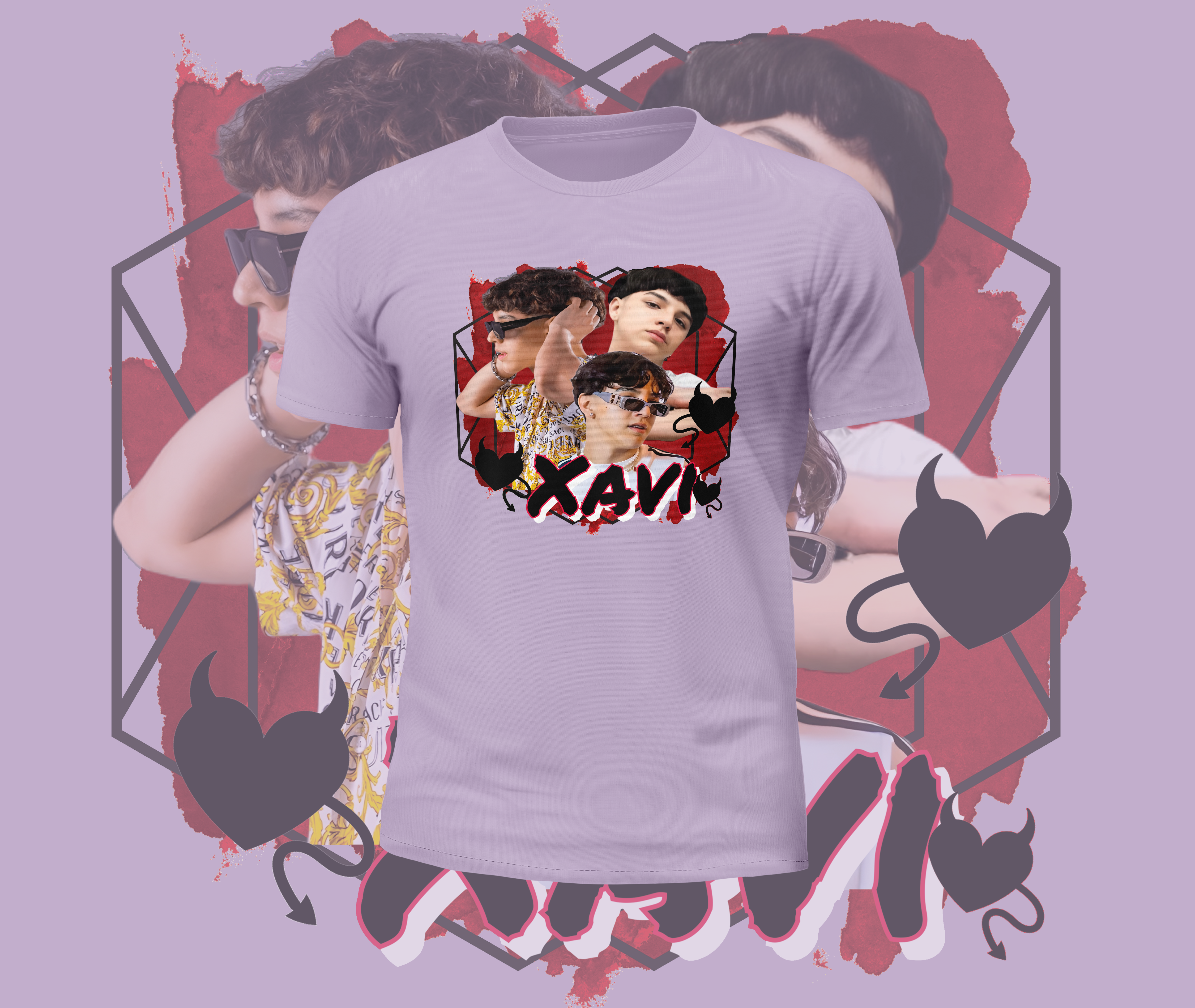 Xavi Graphic Tee, Concert Merch, Fan Merch