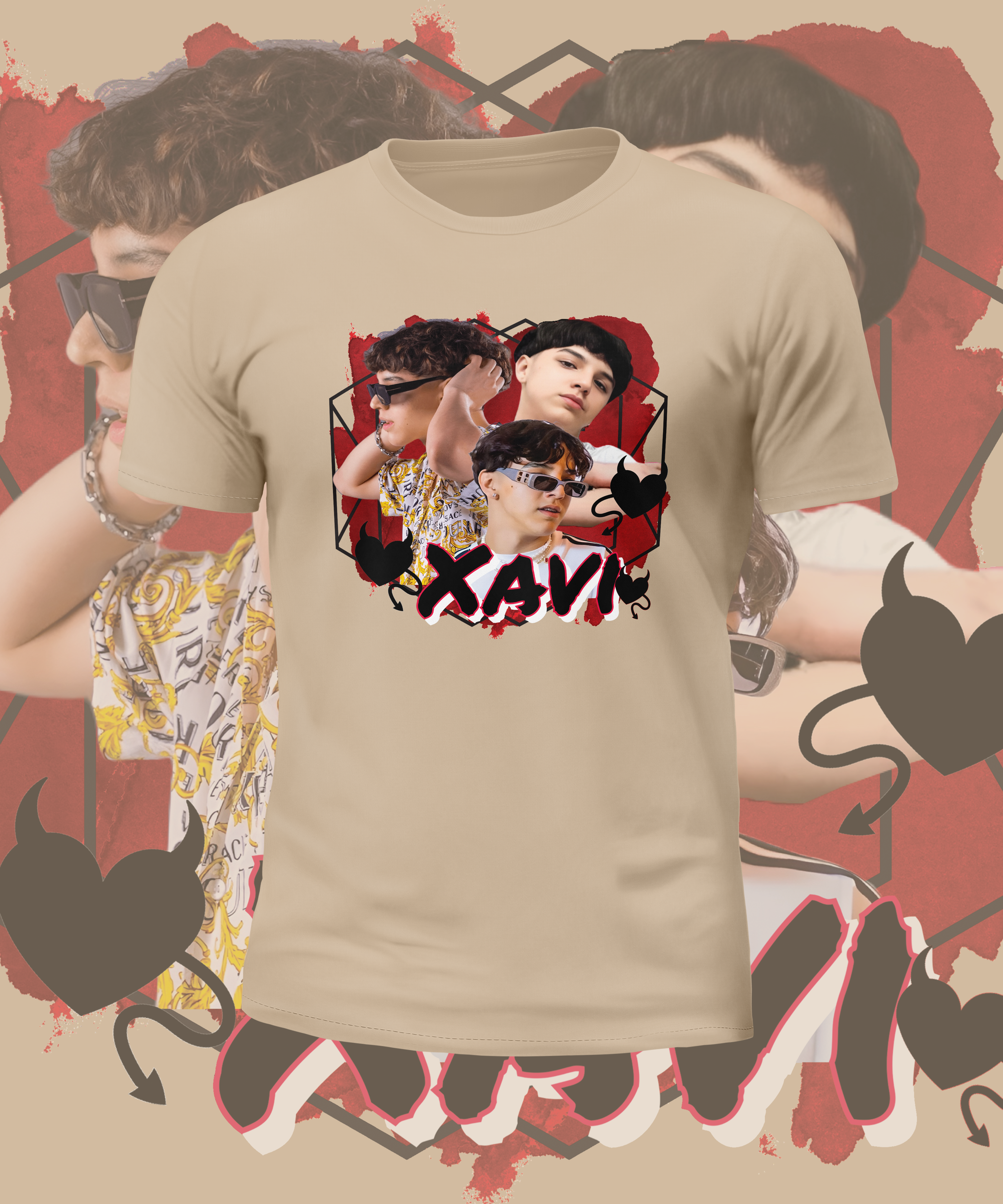 Xavi Graphic Tee, Concert Merch, Fan Merch