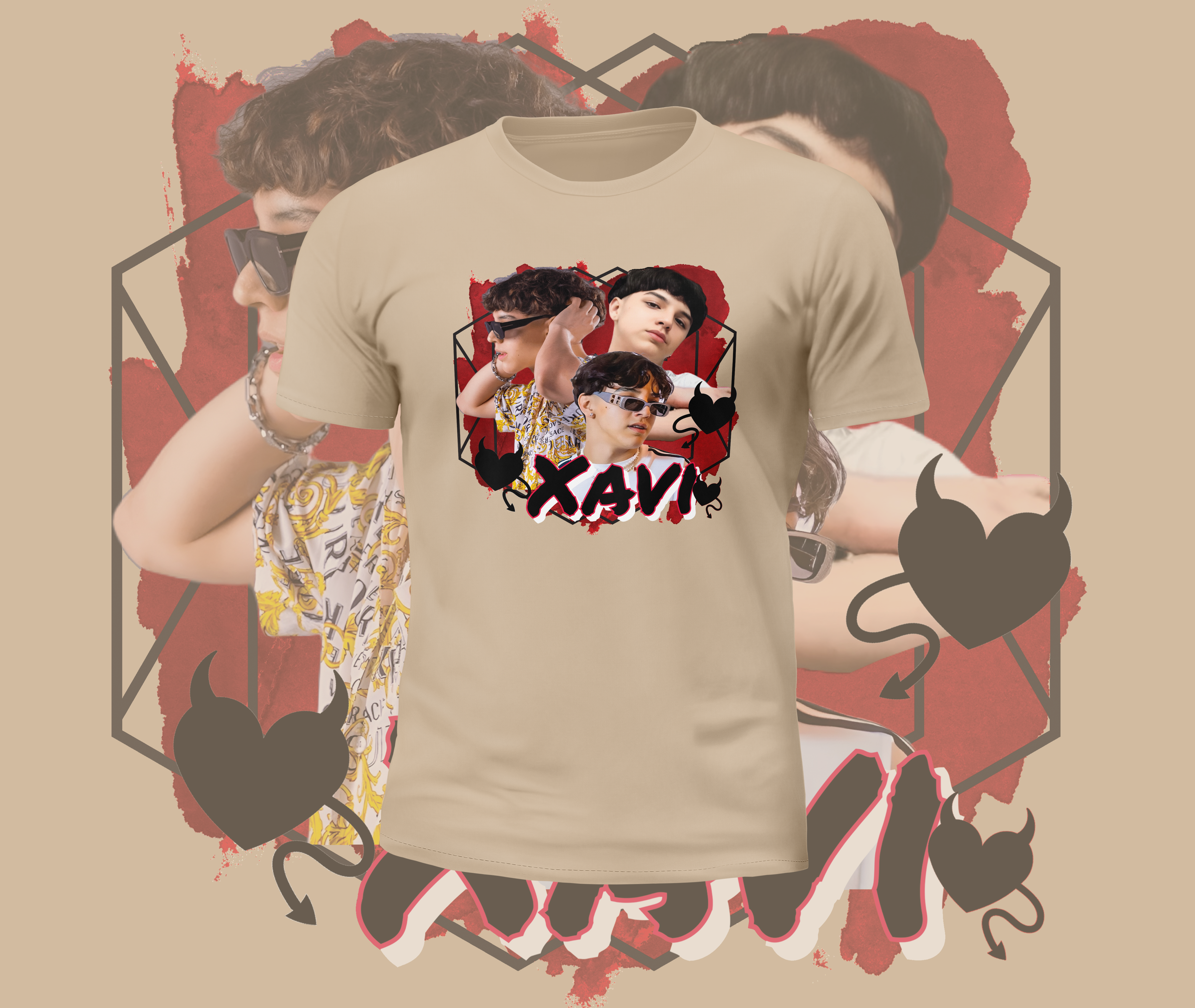 Xavi Graphic Tee, Concert Merch, Fan Merch