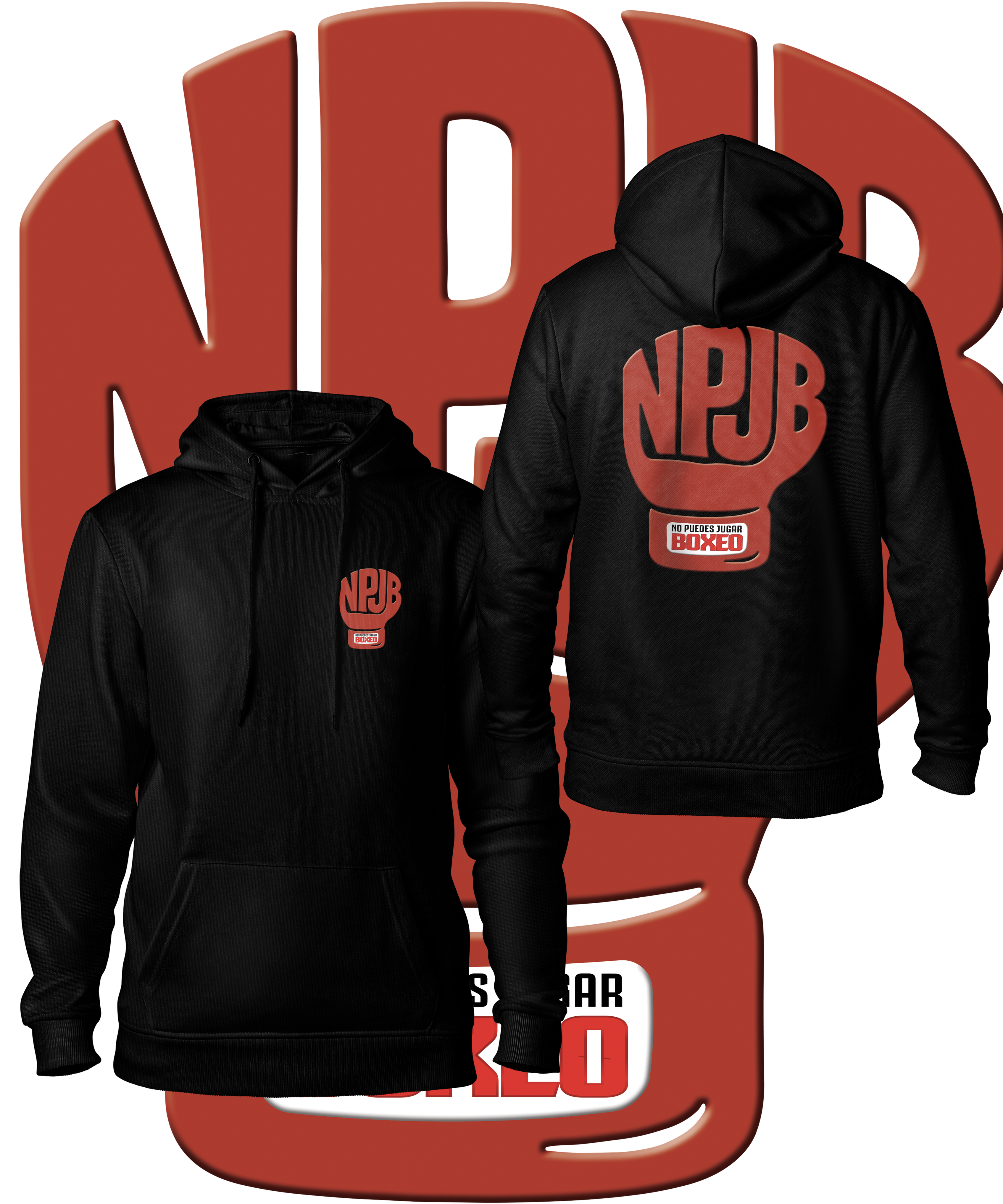 NPJB Boxing Hoodie | Premium Fight Apparel