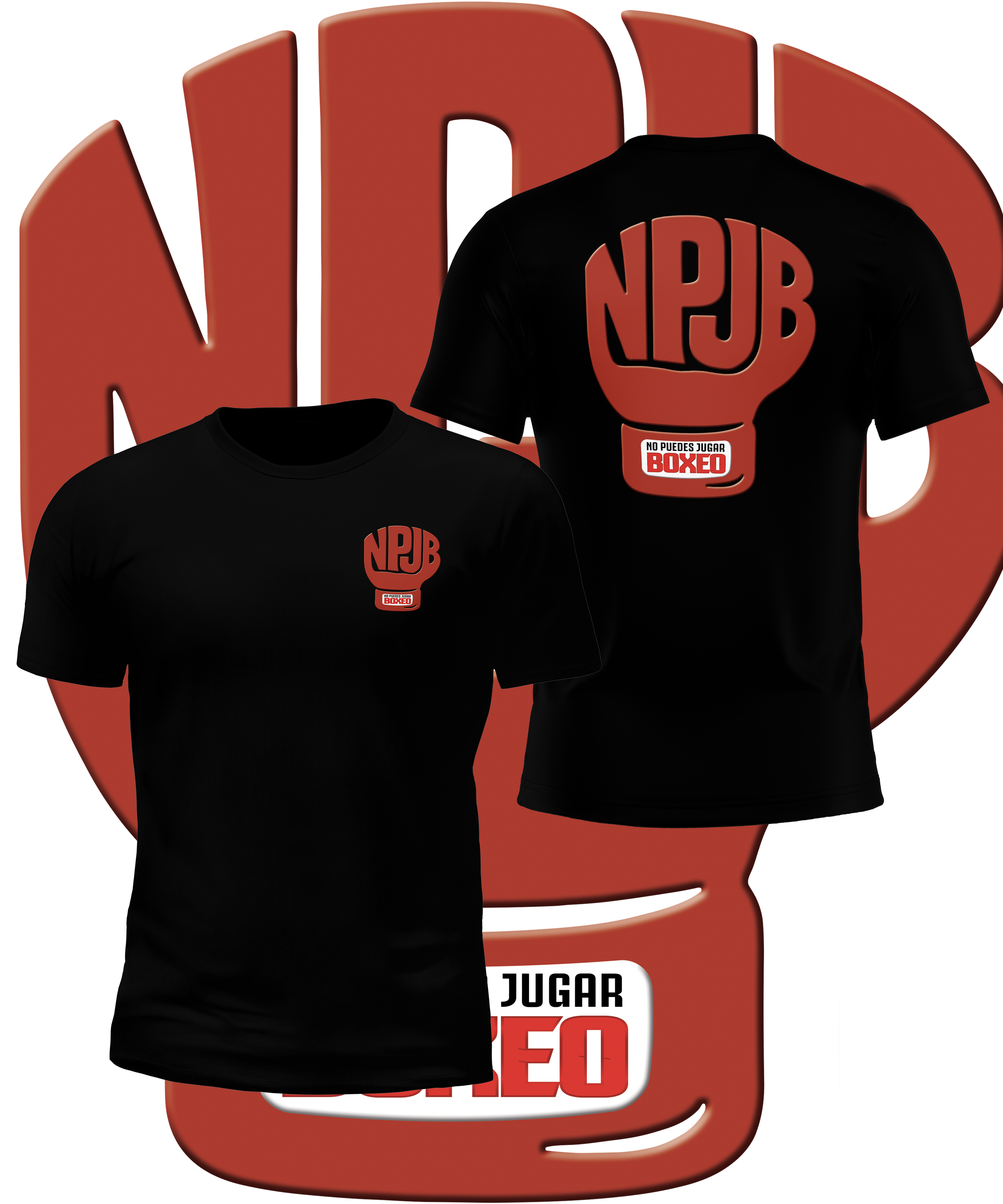 NPJB Boxing T-Shirt | Premium Fight Apparel