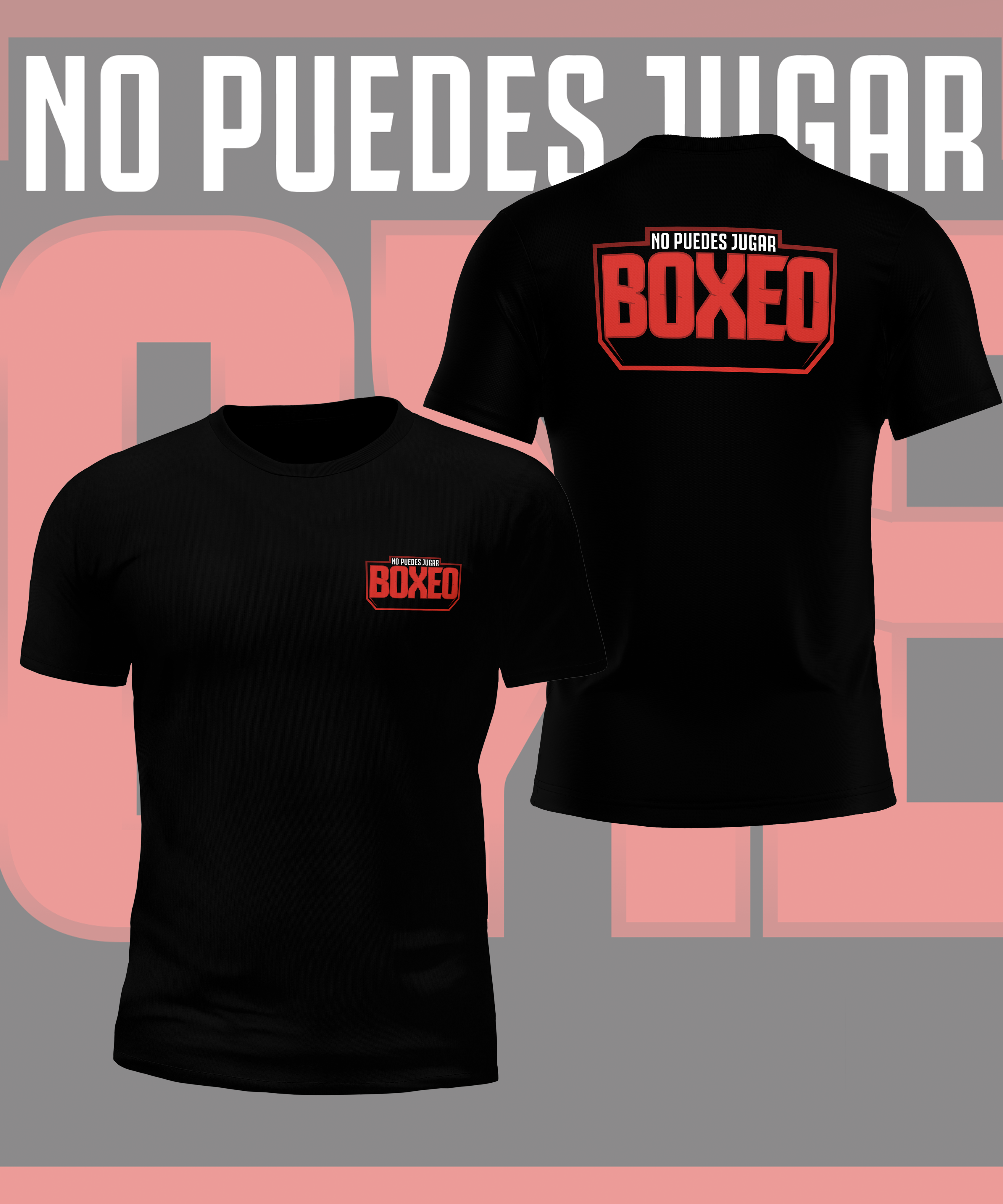 No Puedes Jugar Boxeo Boxing T-Shirt | Premium Fight Apparel