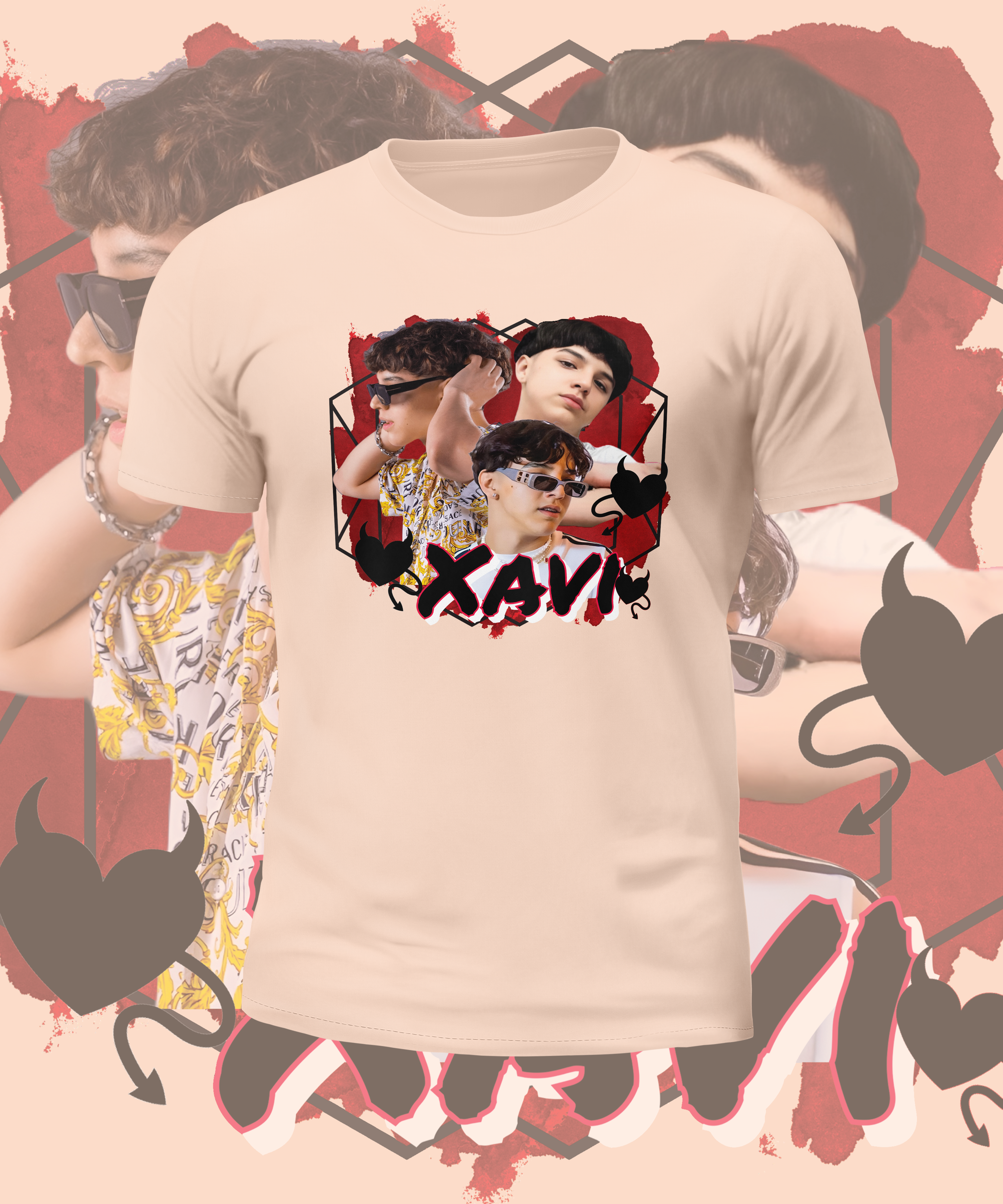 Xavi Graphic Tee, Concert Merch, Fan Merch