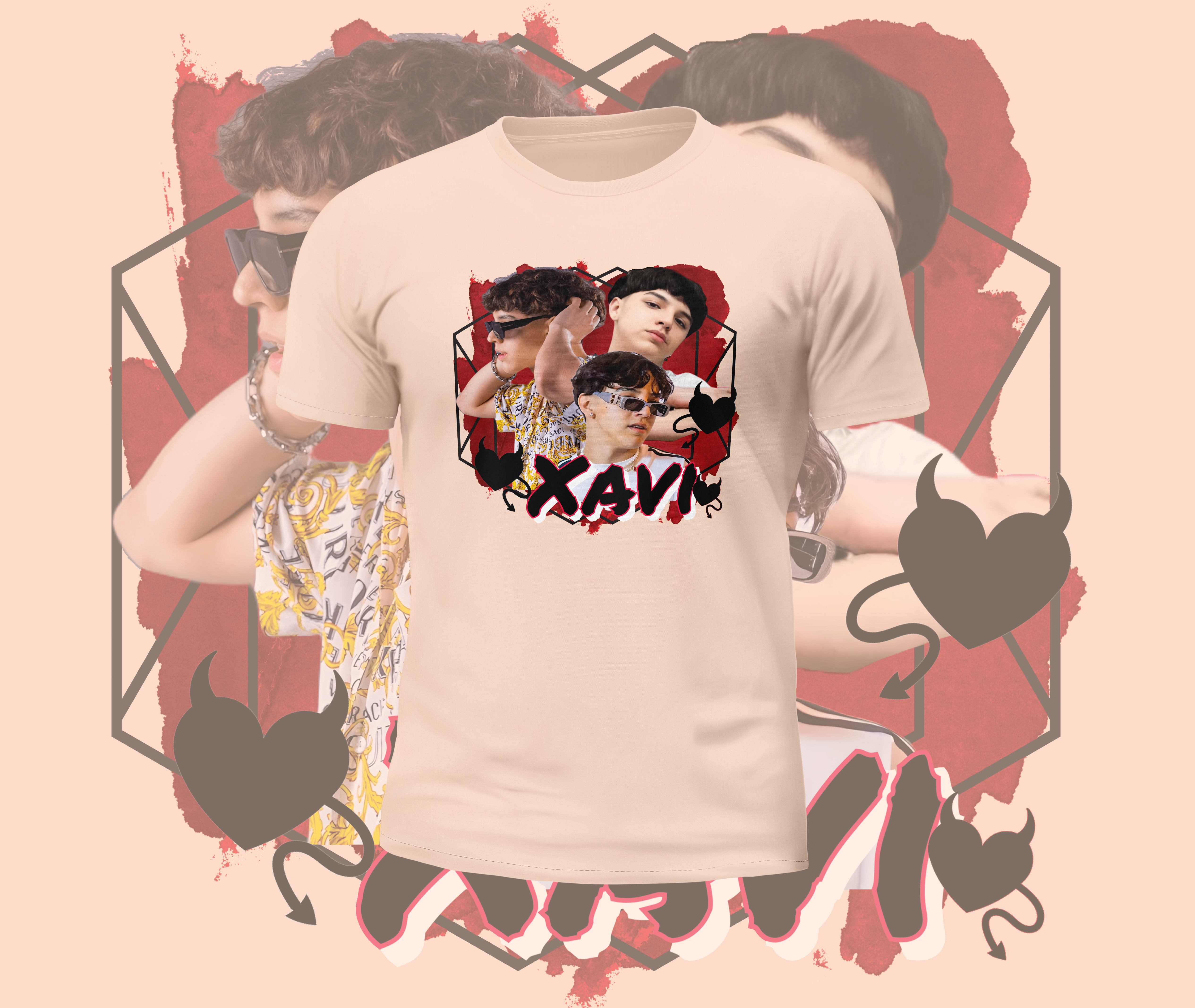 Xavi Graphic Tee, Concert Merch, Fan Merch