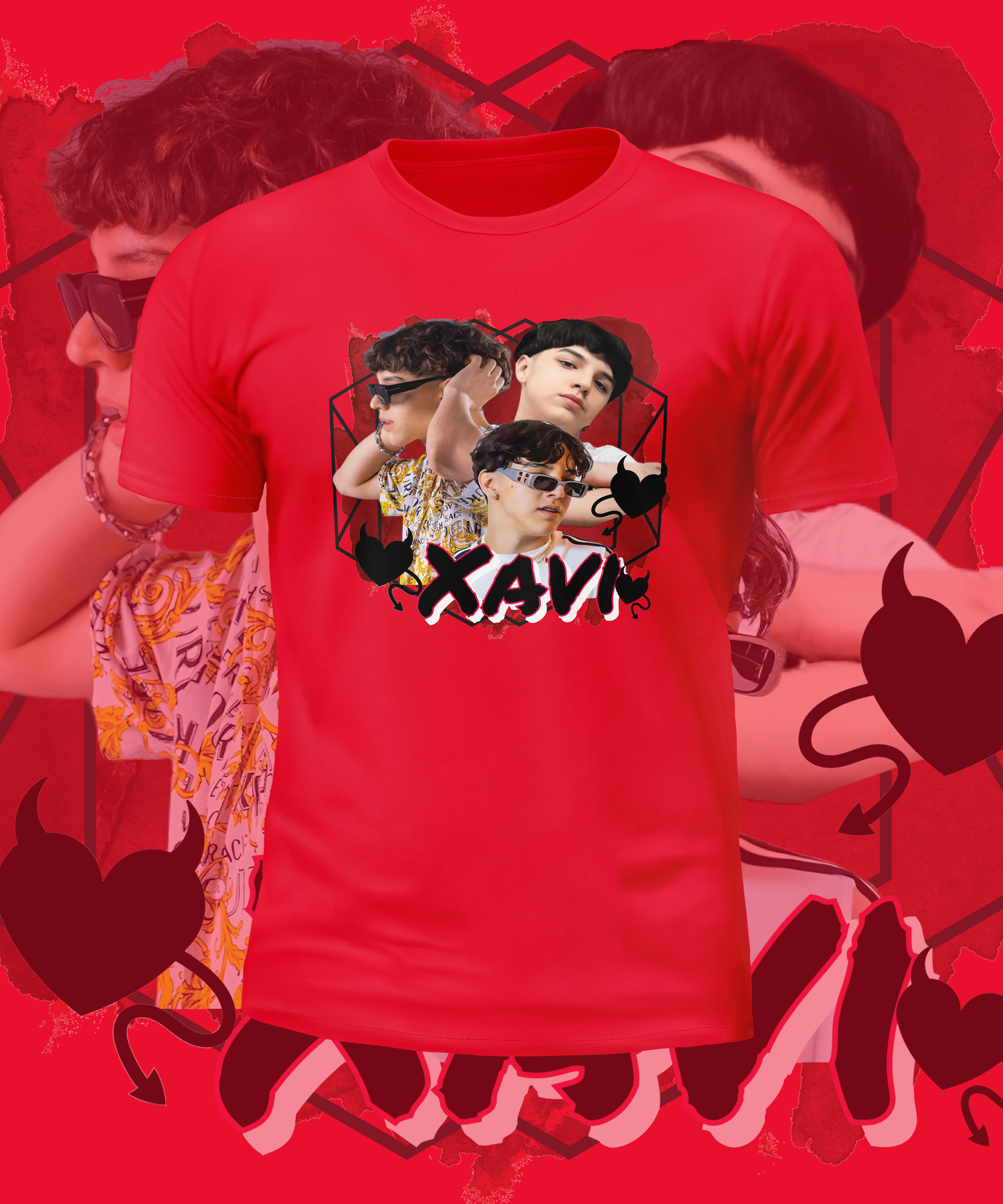 Xavi Graphic Tee, Concert Merch, Fan Merch