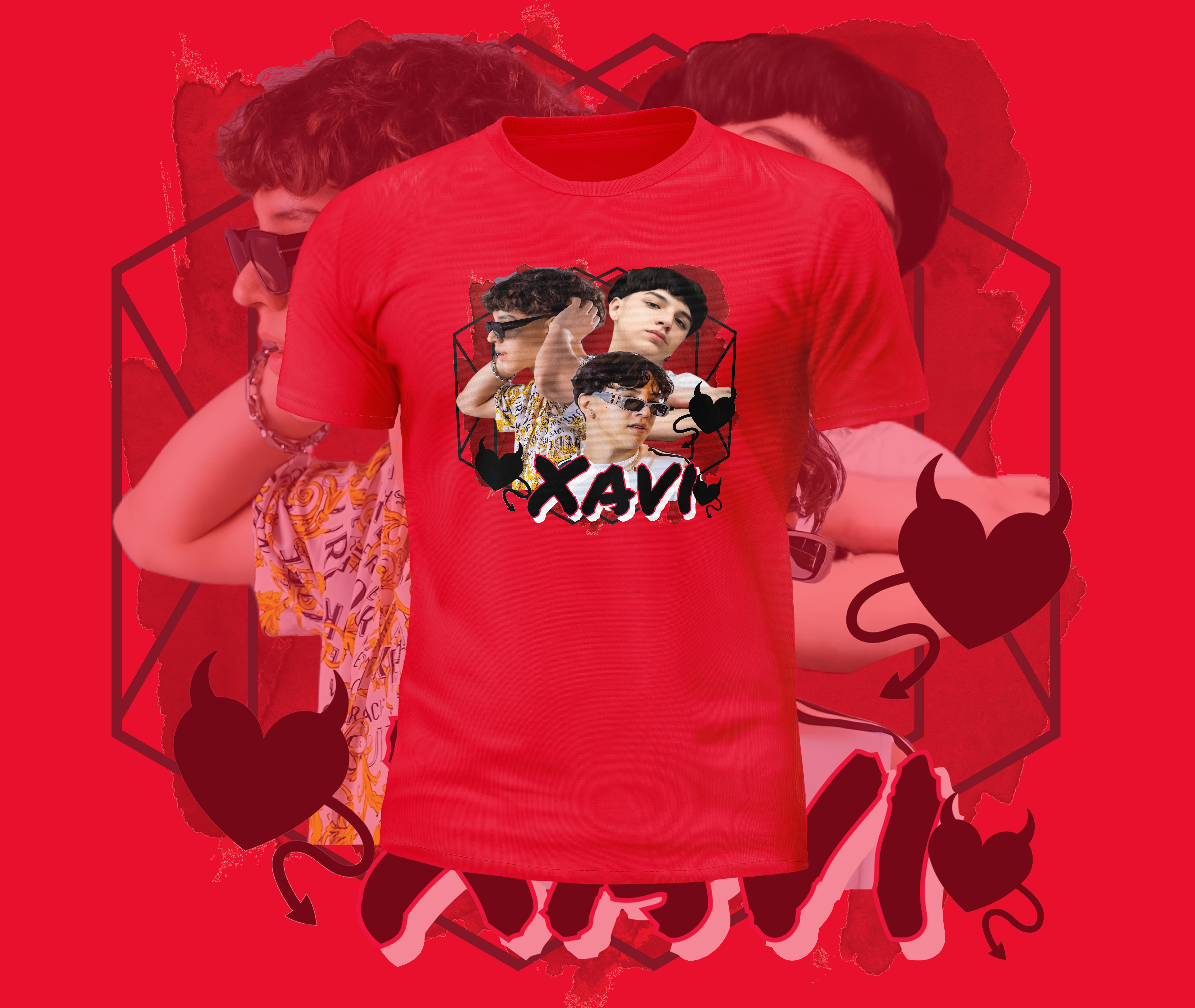 Xavi Graphic Tee, Concert Merch, Fan Merch