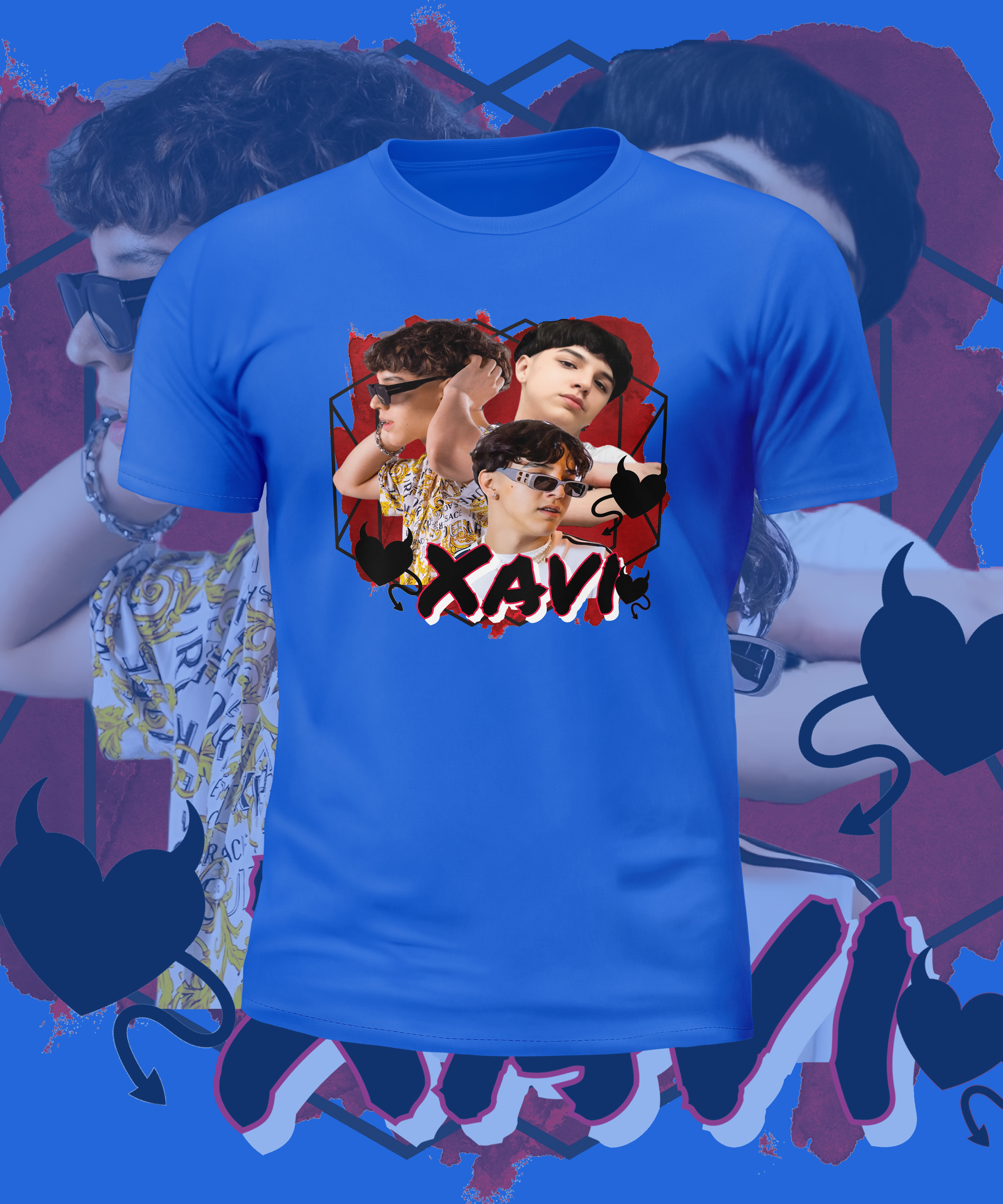 Xavi Graphic Tee, Concert Merch, Fan Merch