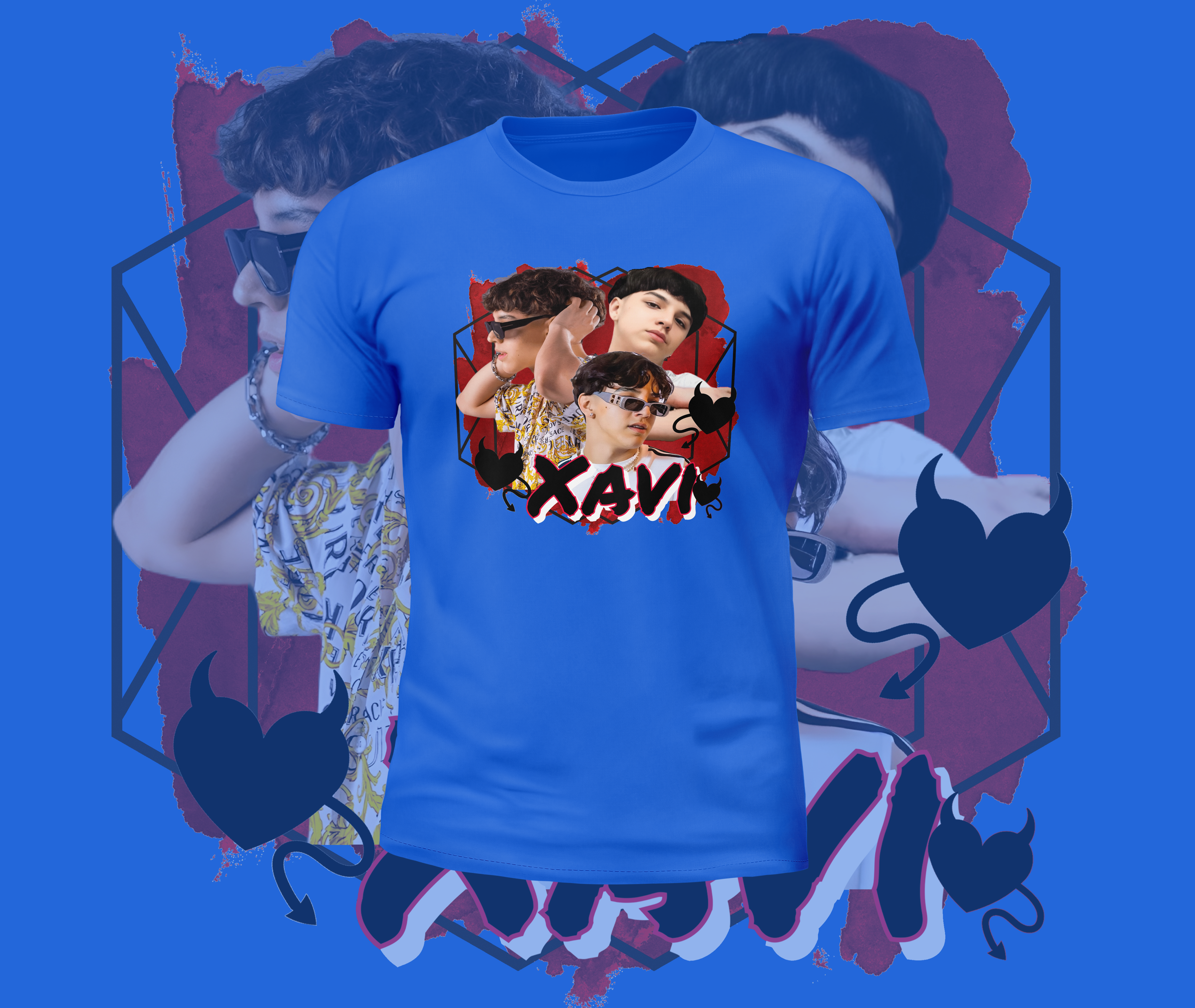 Xavi Graphic Tee, Concert Merch, Fan Merch