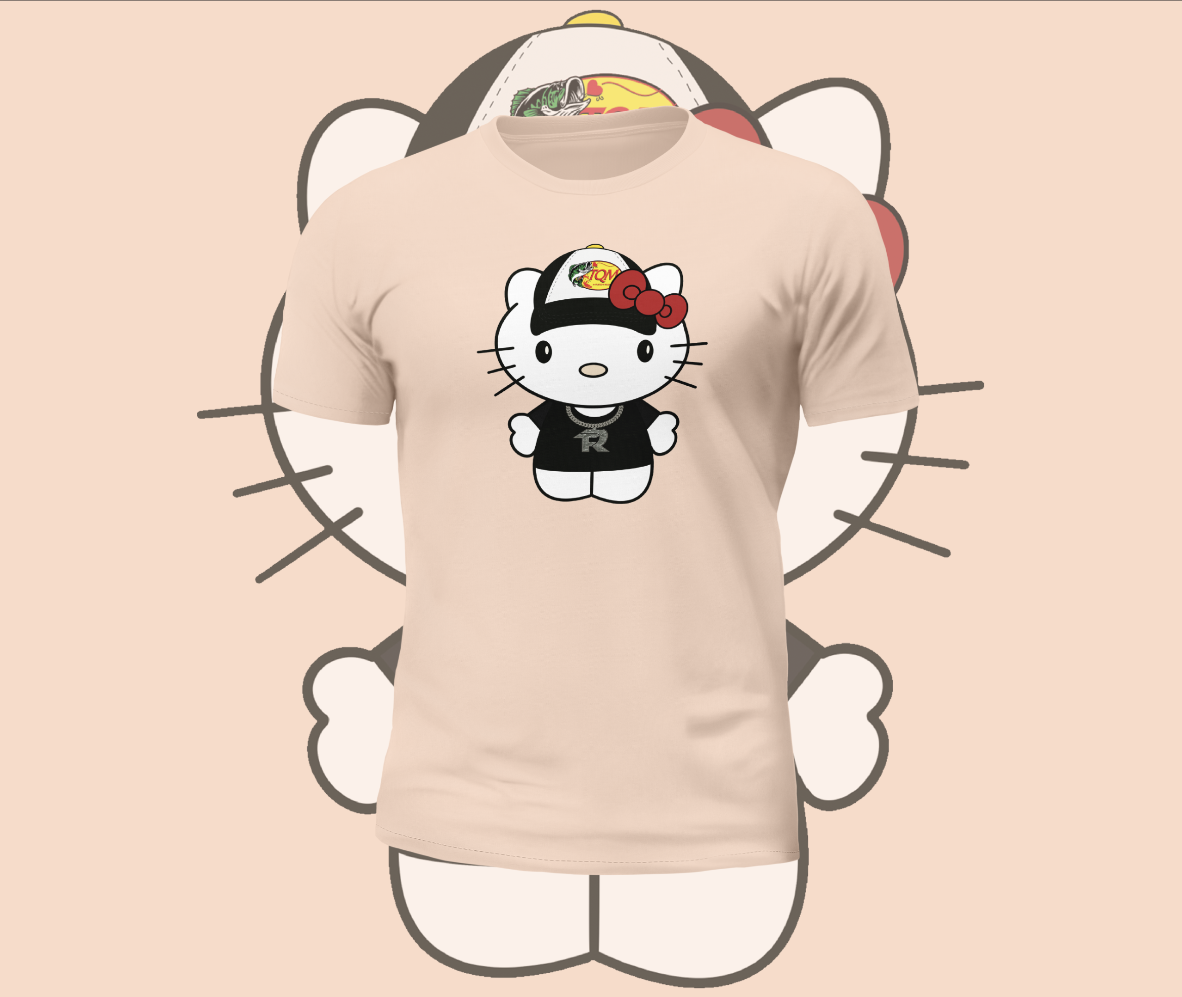 Fuerza Regida Hello Kitty Graphic Tee