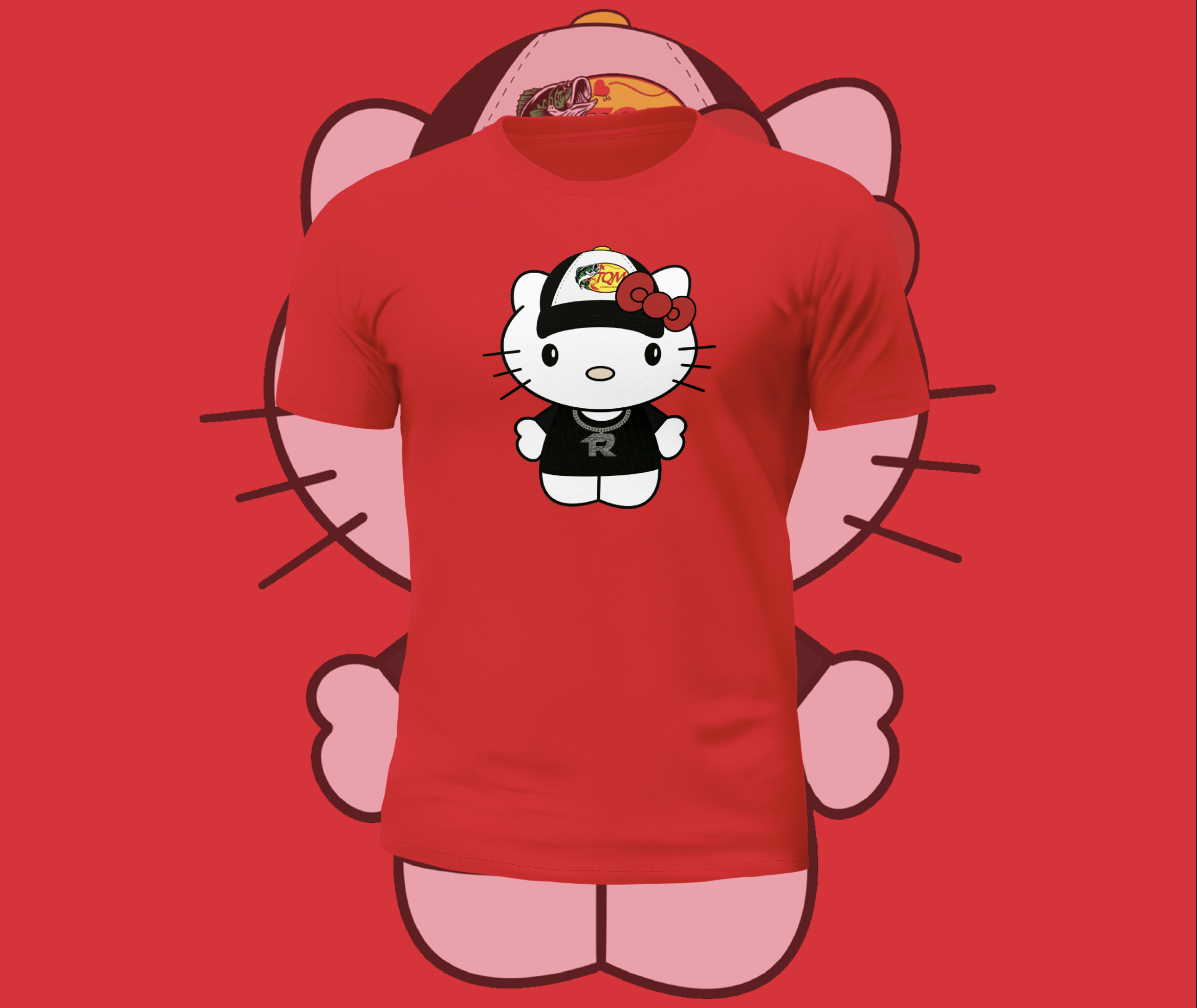 Fuerza Regida Hello Kitty Graphic Tee