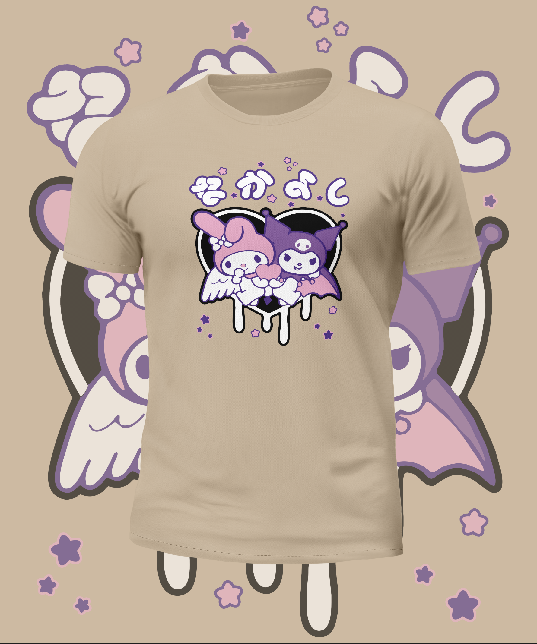 Kuromi x My Melody Graphic Tee