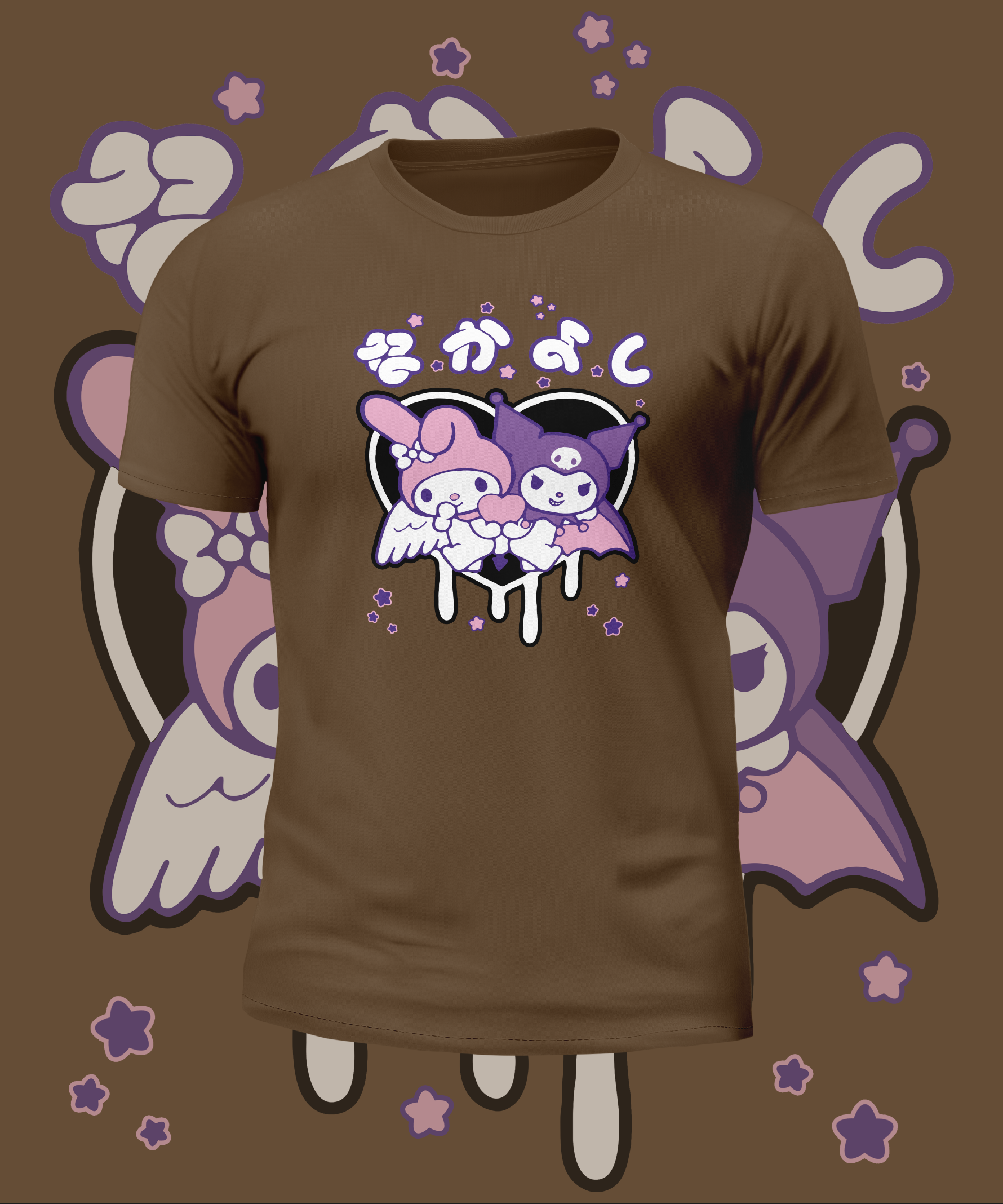 Kuromi x My Melody Graphic Tee