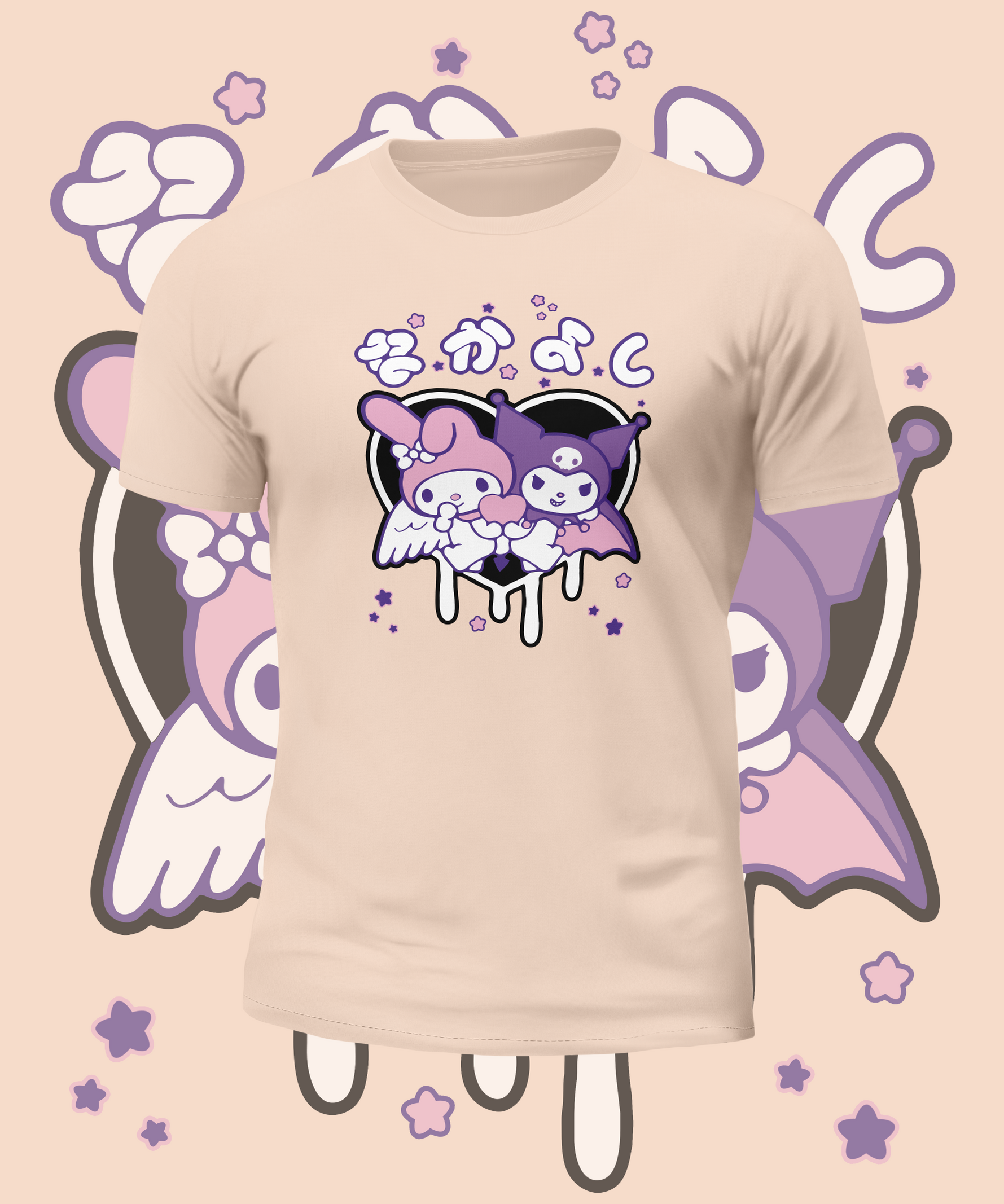 Kuromi x My Melody Graphic Tee