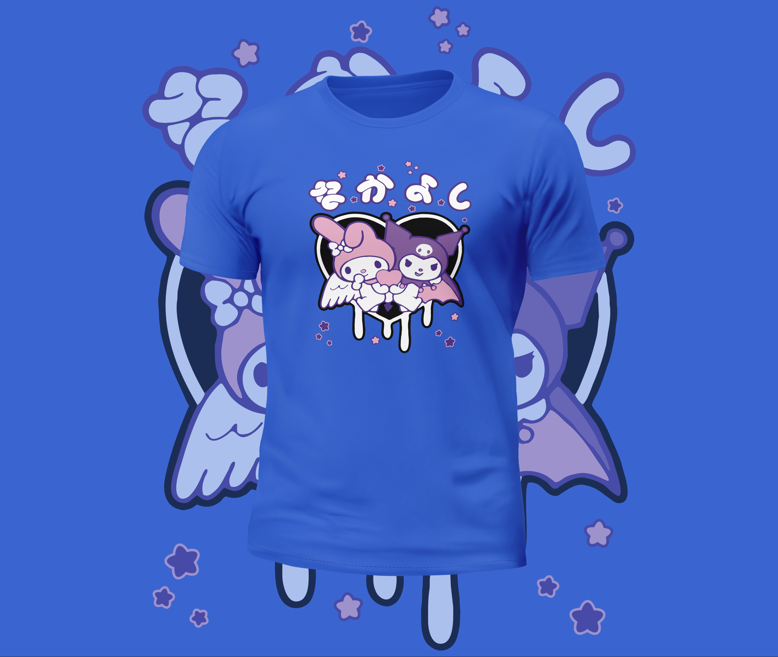 Kuromi x My Melody Graphic Tee