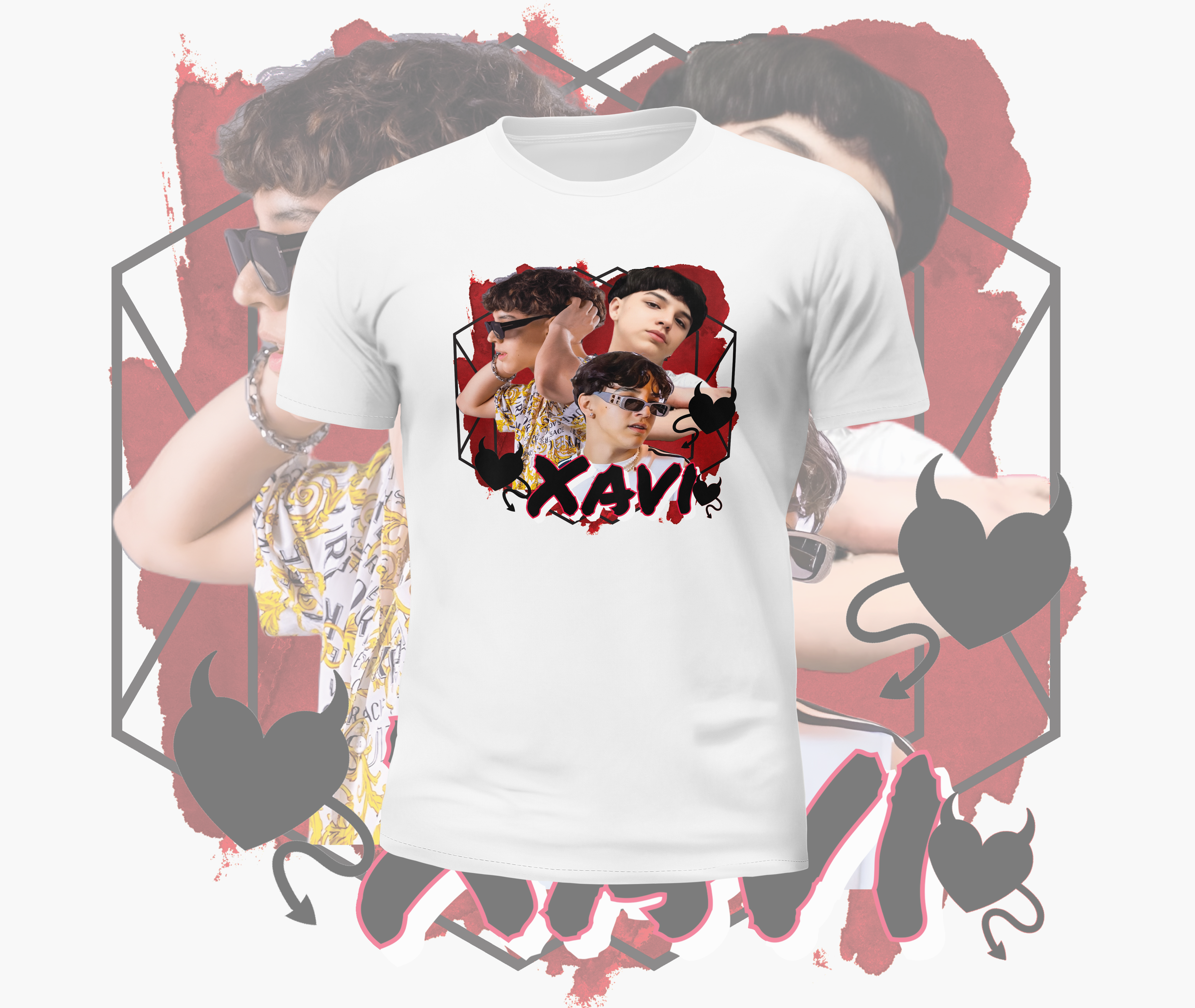 Xavi Graphic Tee, Concert Merch, Fan Merch